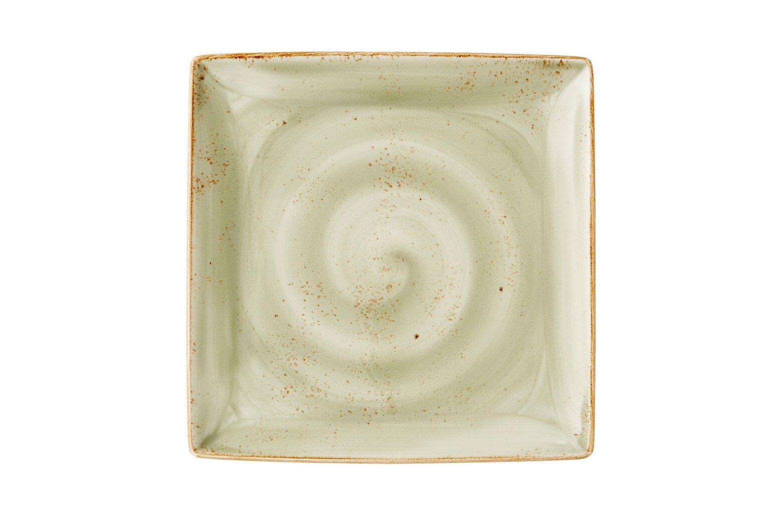 Steelite Craft Green Square One 27x27cm