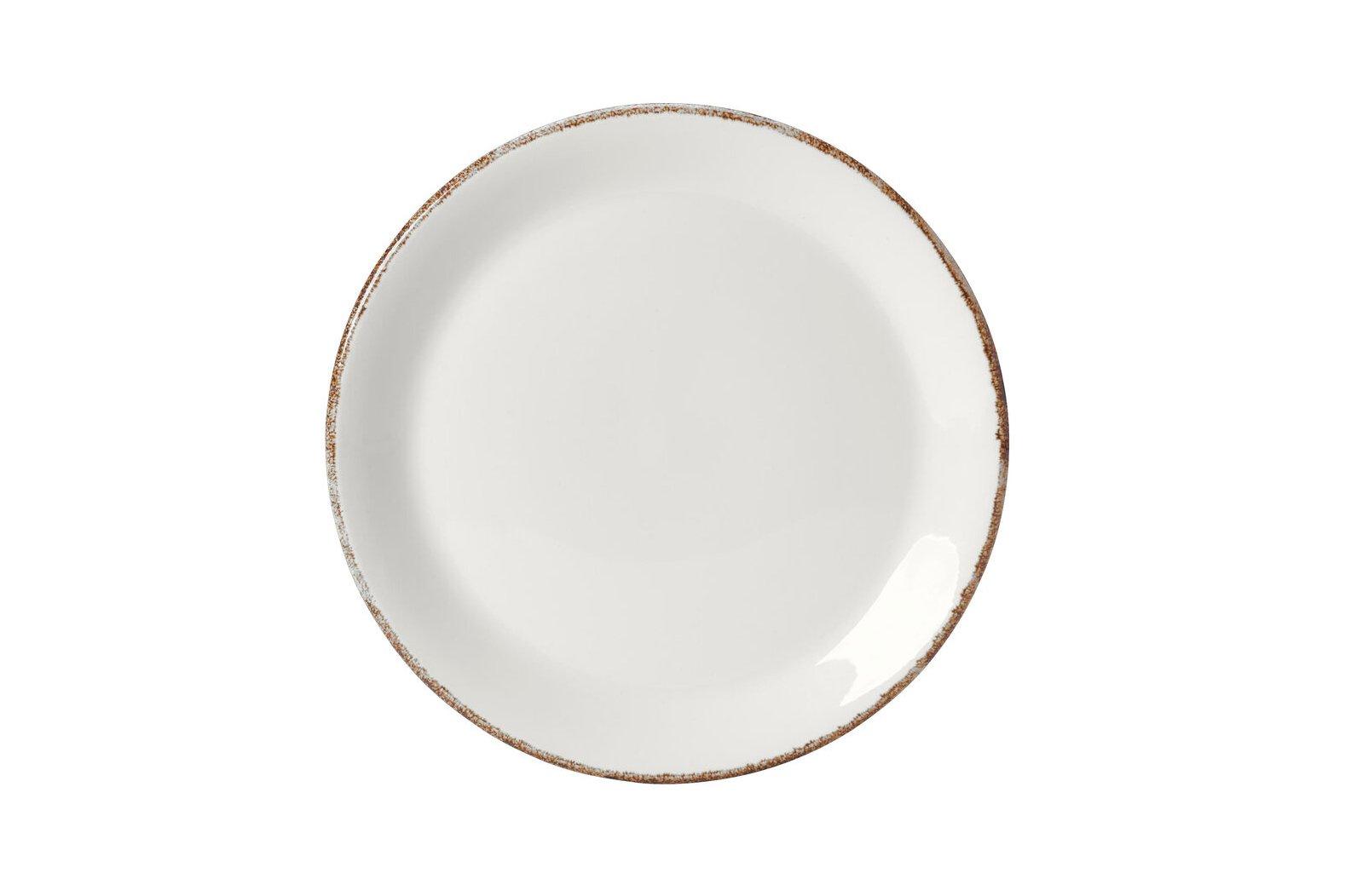 Steelite Brown Dapple Coupe Plate 28cm