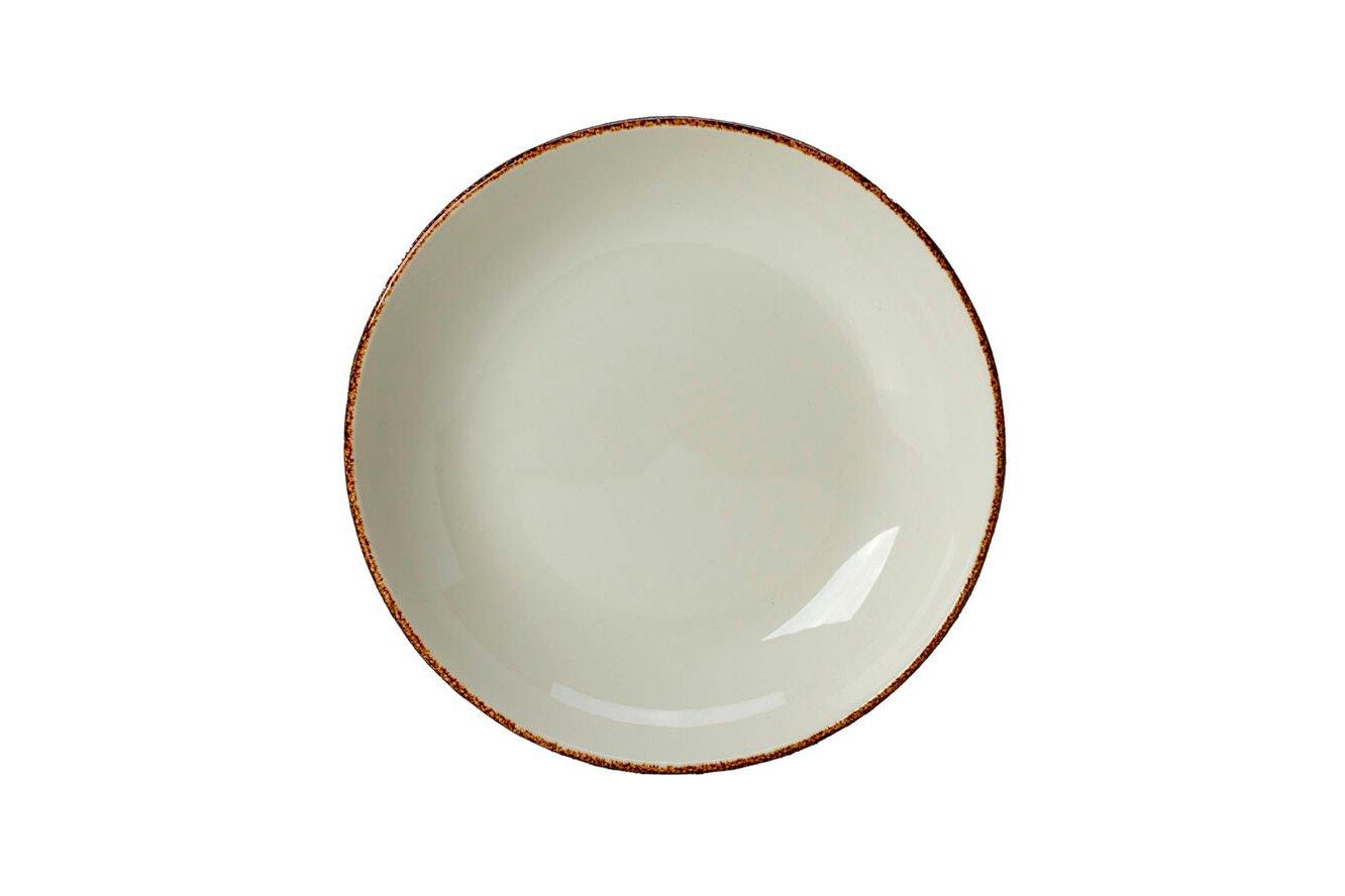 Steelite Brown Dapple Coupe Bowl 21.6cm 83.5cl