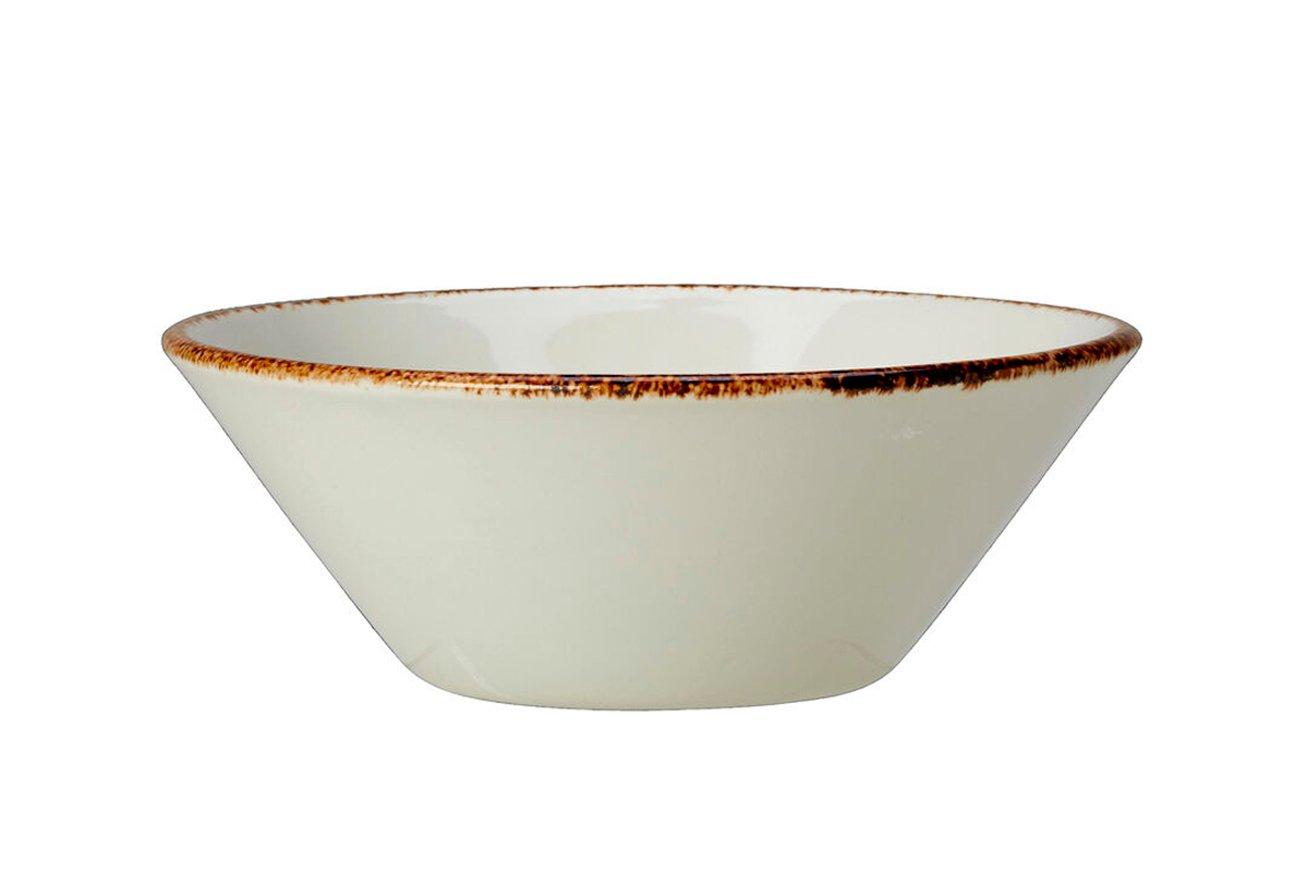 Steelite Brown Dapple Essence Bowl 16.5cm 58.5cl