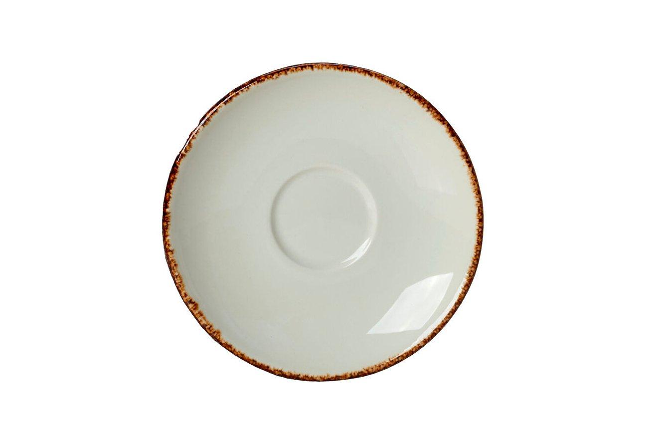 Steelite Brown Dapple Liv Saucer 12.5cm
