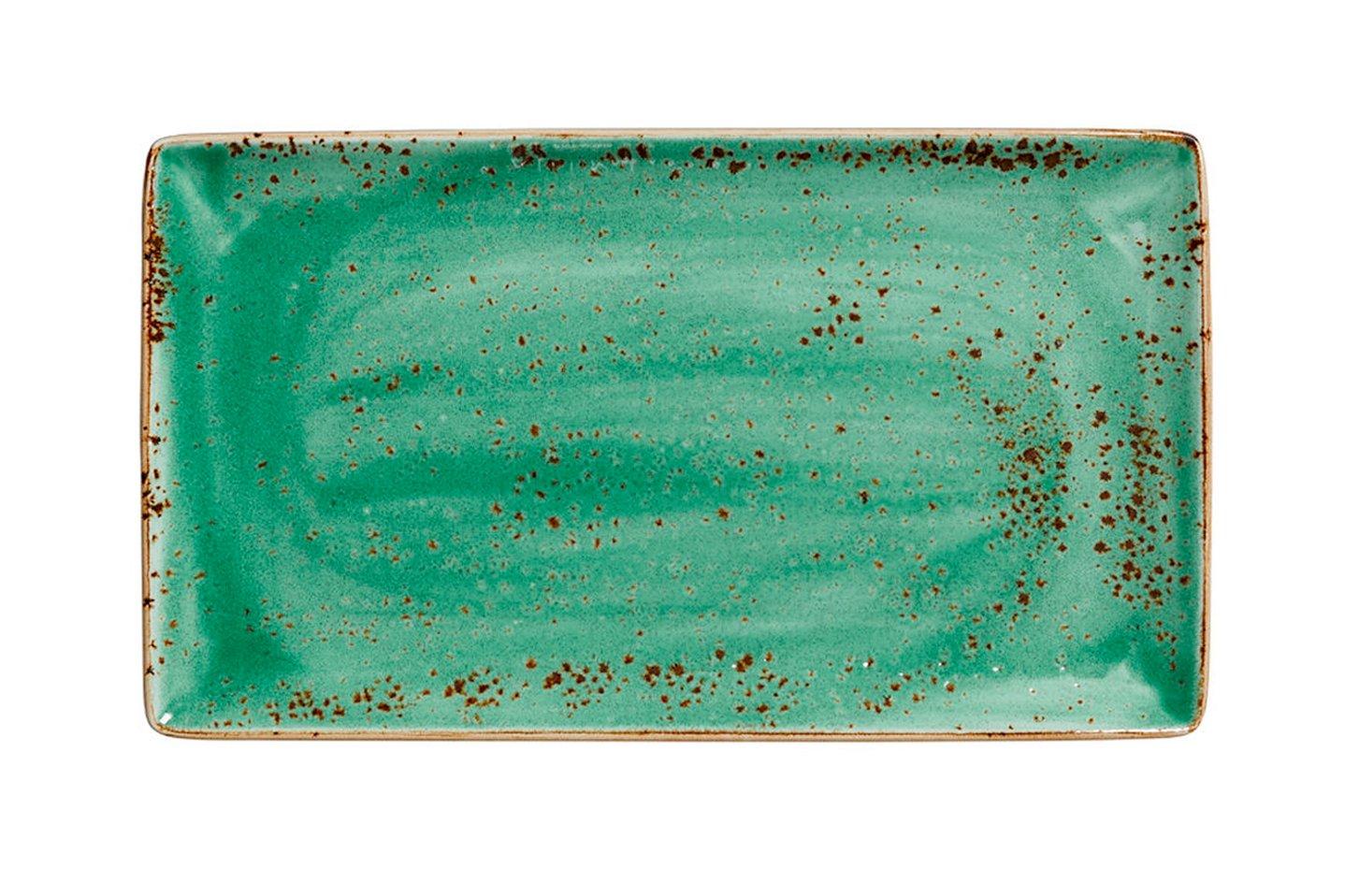 Steelite Craft Aqua Rectangle Three 32x19cm