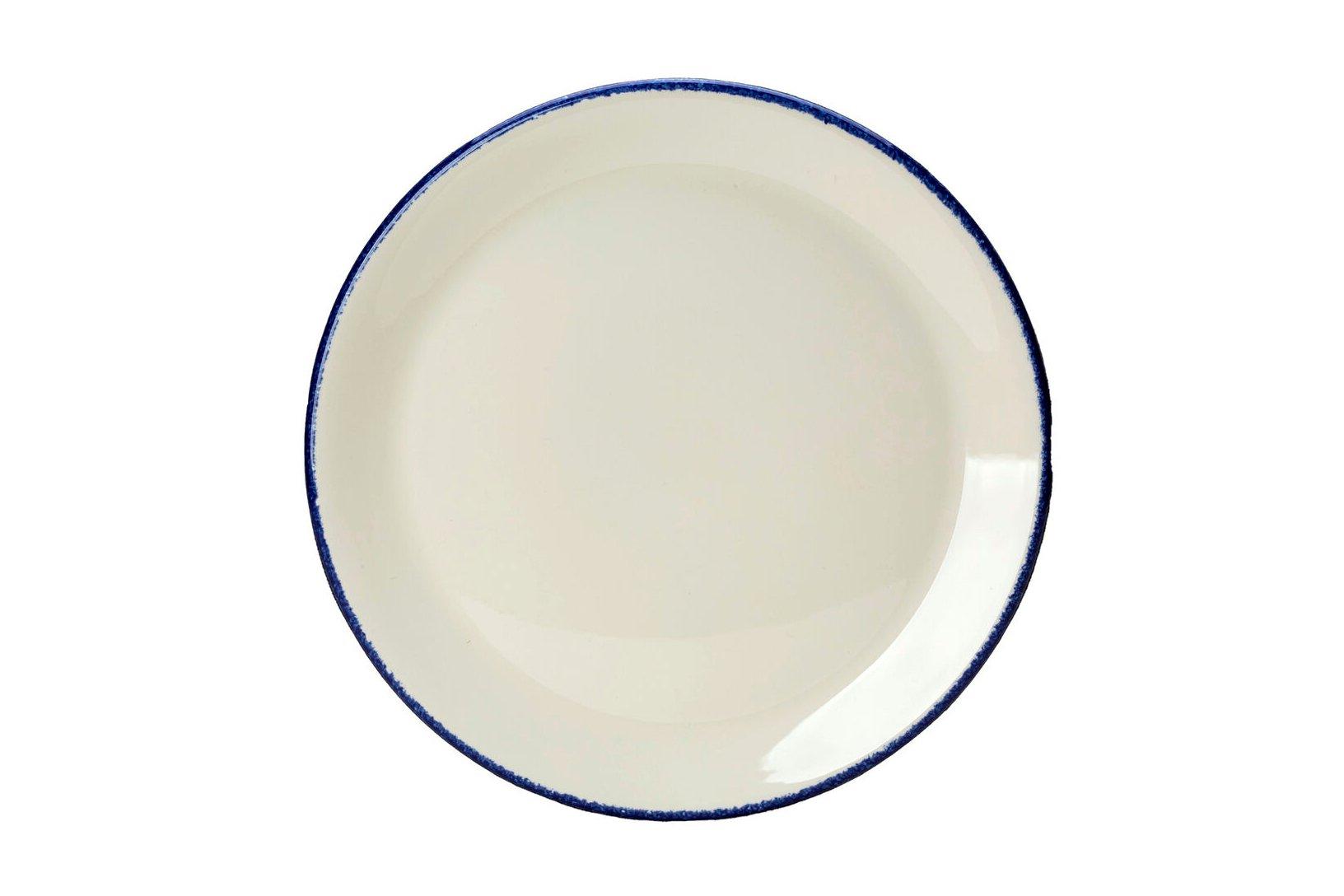 Steelite Blue Dapple Coupe Plate 30cm