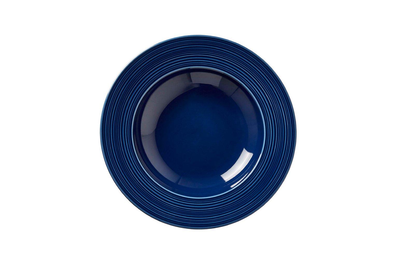 Steelite Concorde Midnight Blue Rim Soup Plate 24cm 31cl