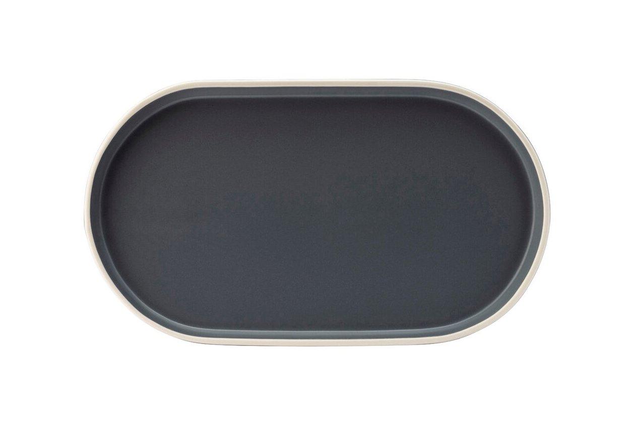 Steelite Forma Charcoal Platter 31x17.5cm