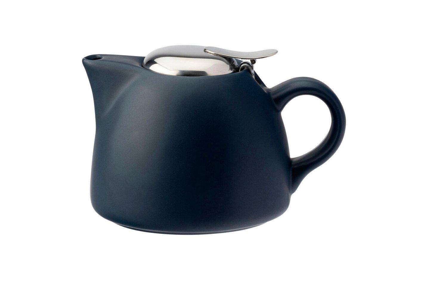 Steelite Barista Matt Navy Teapot 15oz