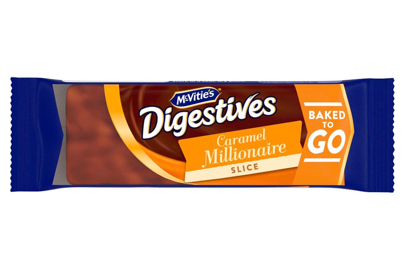 McVitie's Digestives Caramel Millionaire Slice 51.5g