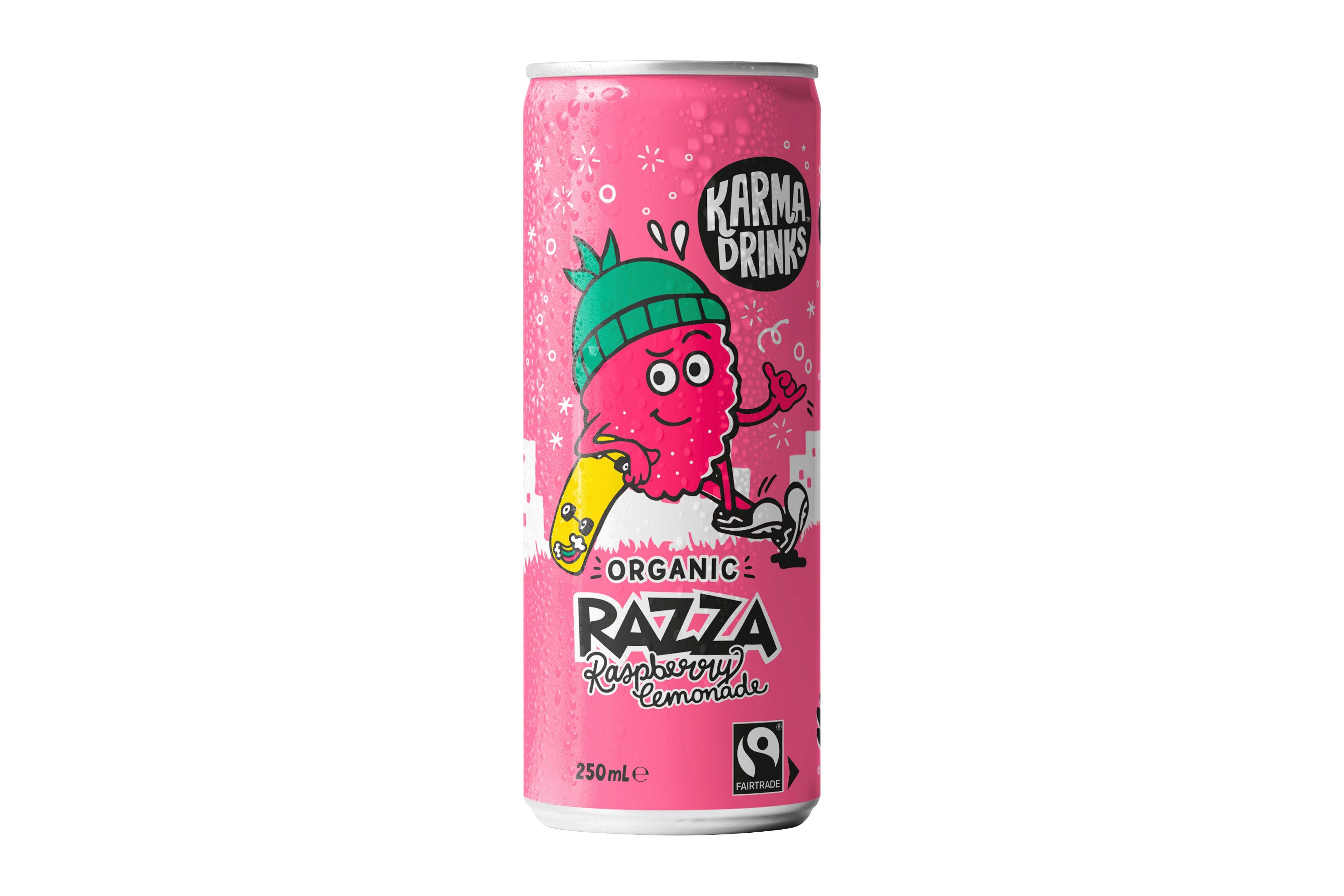 Karma Raspberry Lemonade Cans 250ml