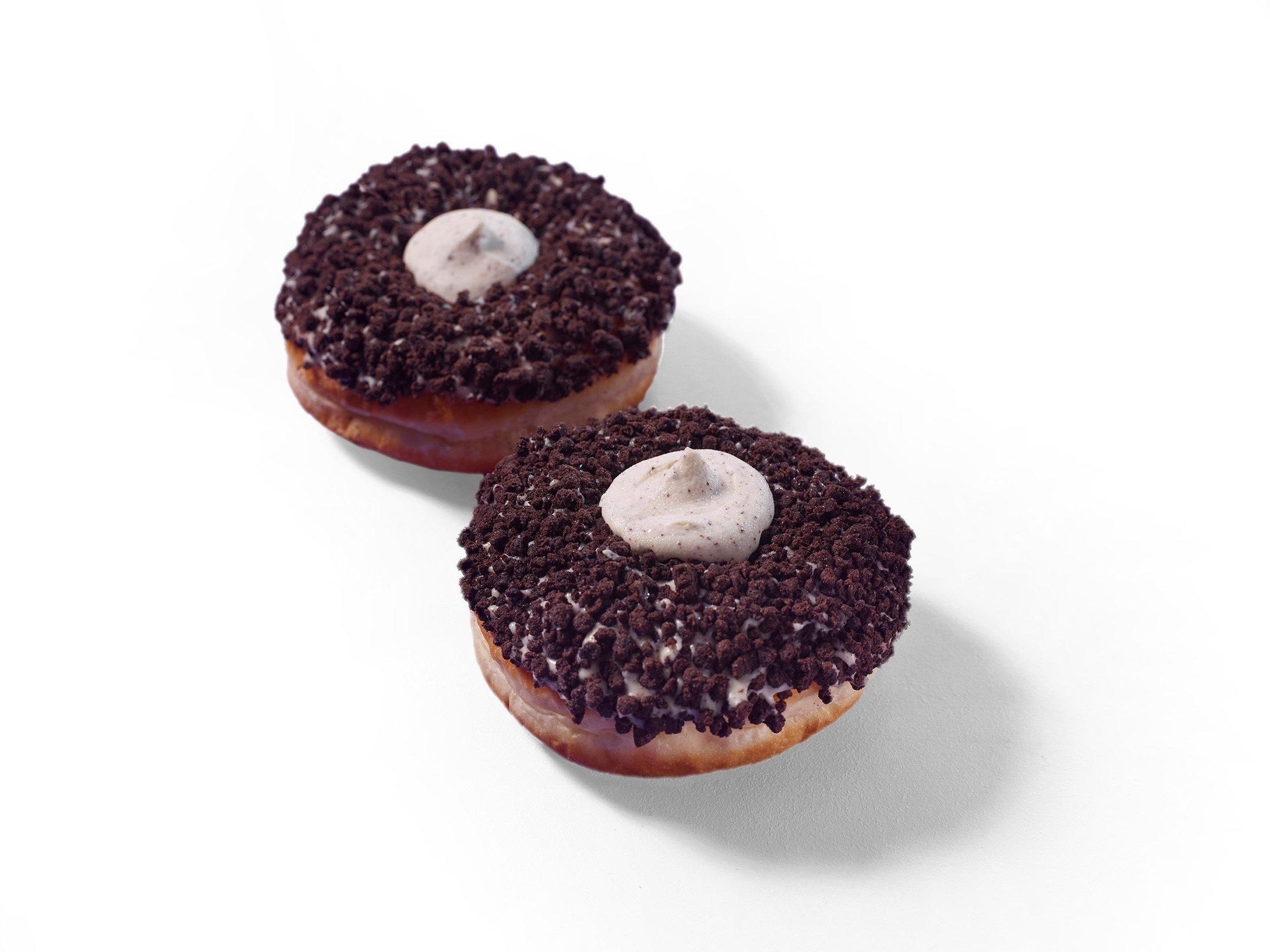 Boston's Cookies & Cream Puddle Doughnut