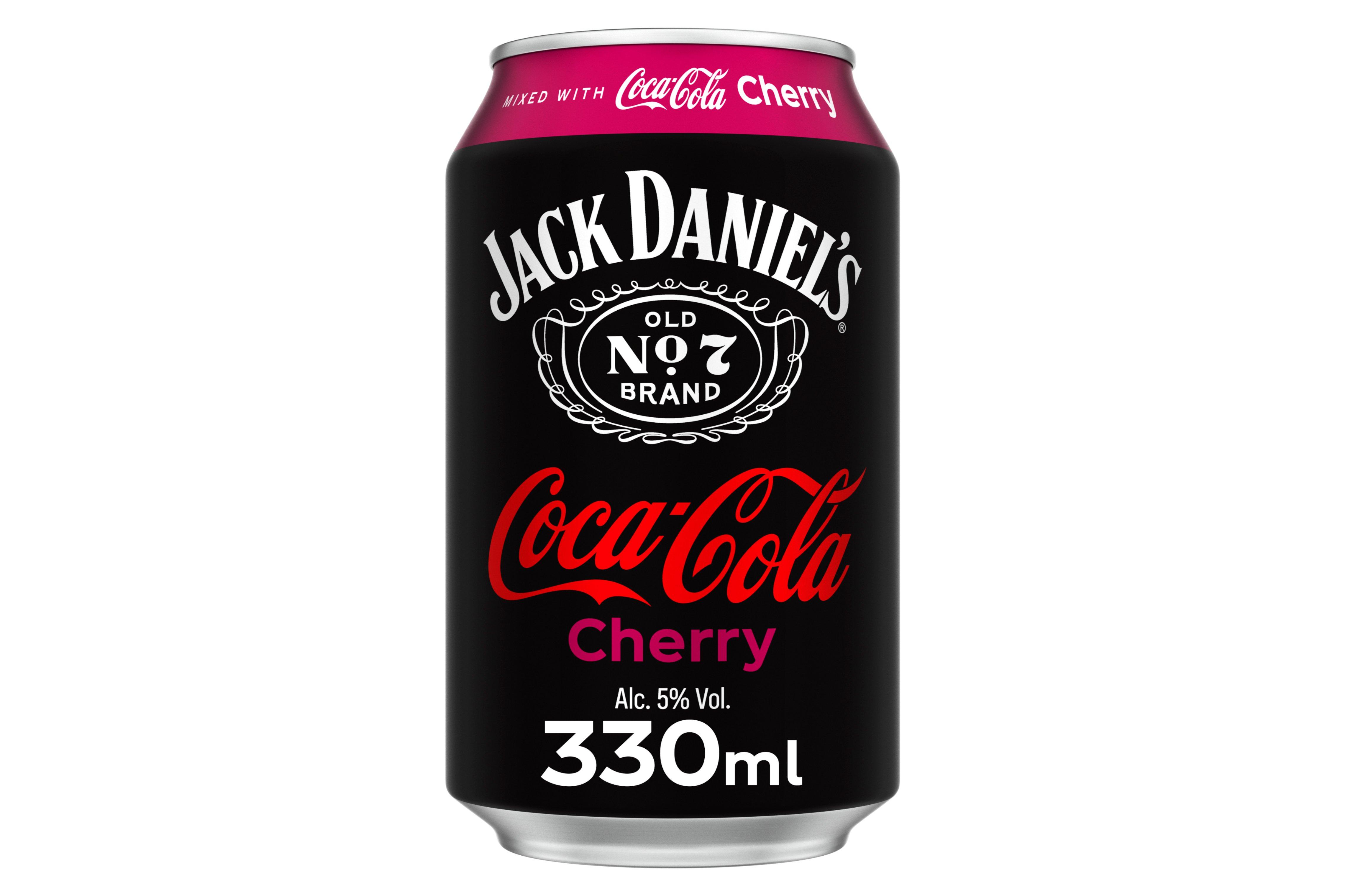 Jack Daniel's & Coca-Cola Cherry 330ml