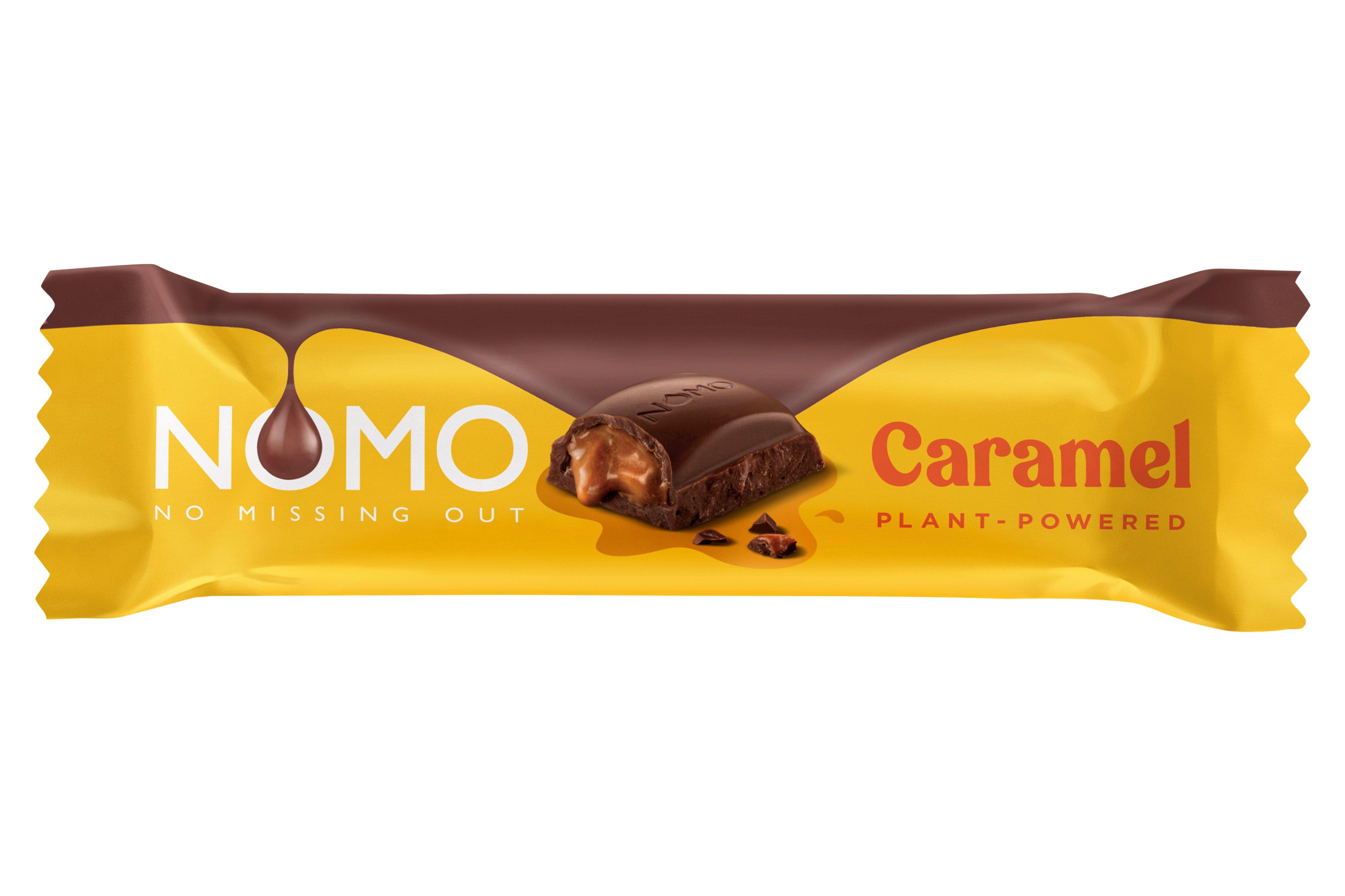 NOMO Caramel Chocloate Bars 38g