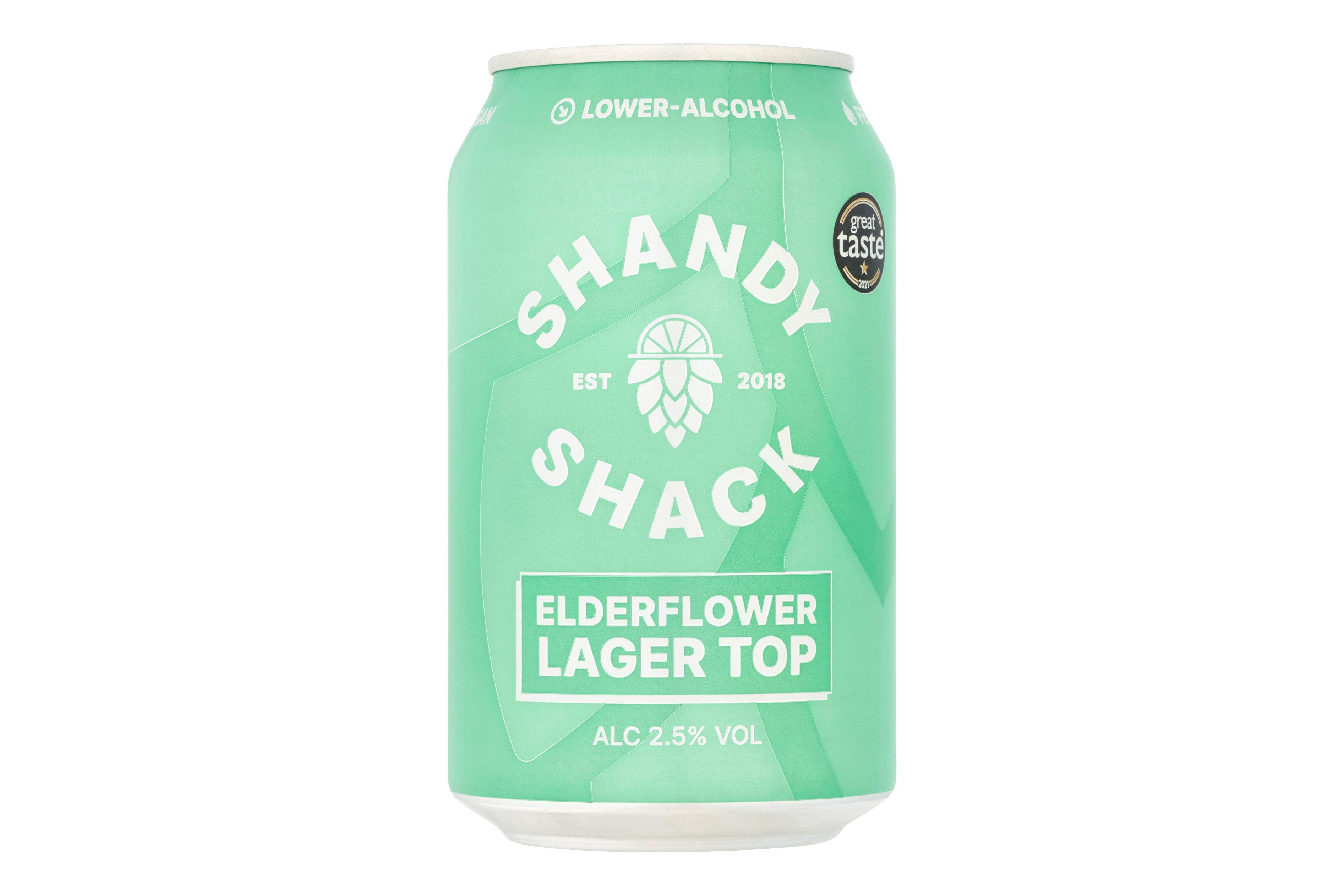 Shandy Shack Elderflower Lager Top 330ml