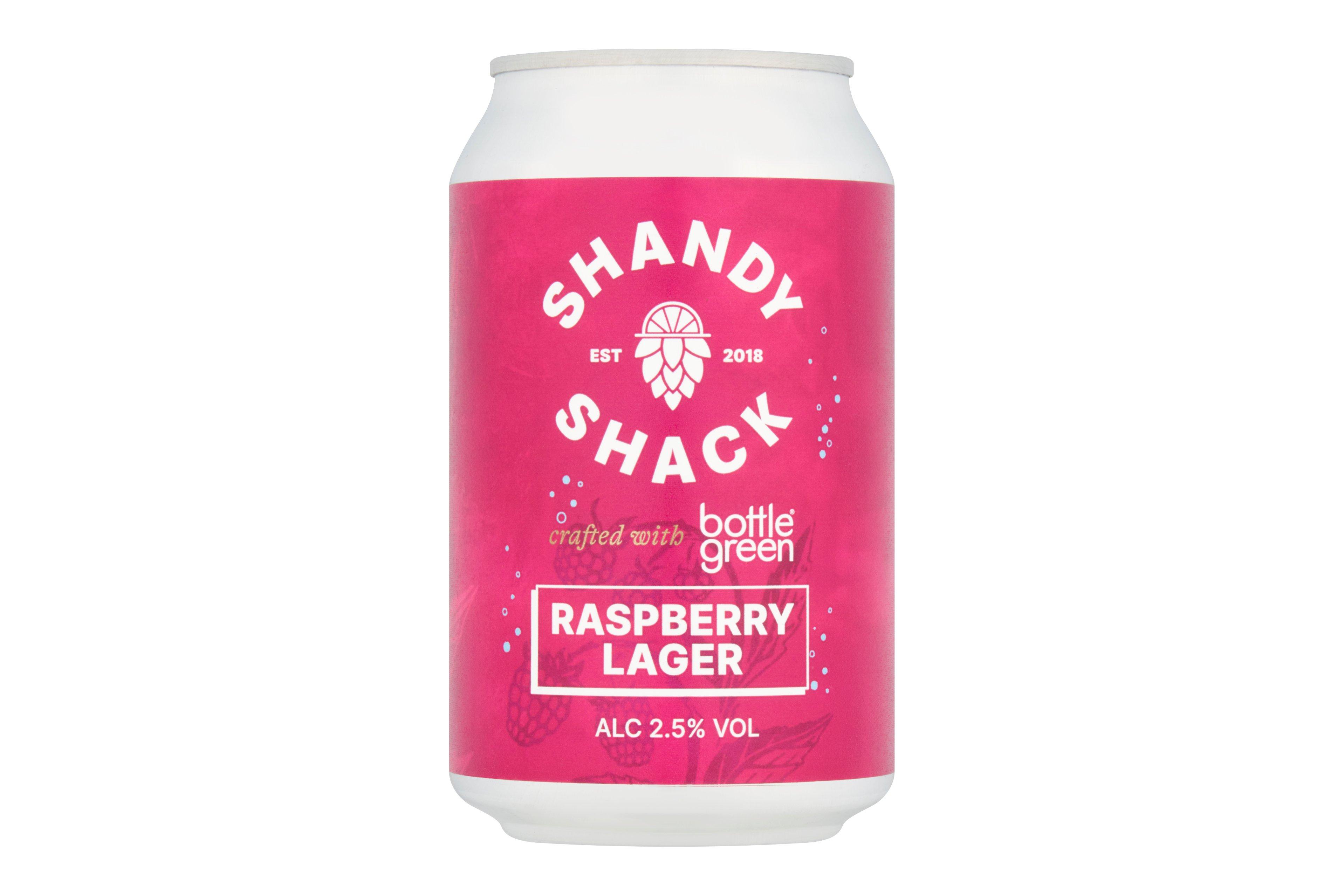 Shandy Shack Raspberry Lager Bottlegreen 330ml