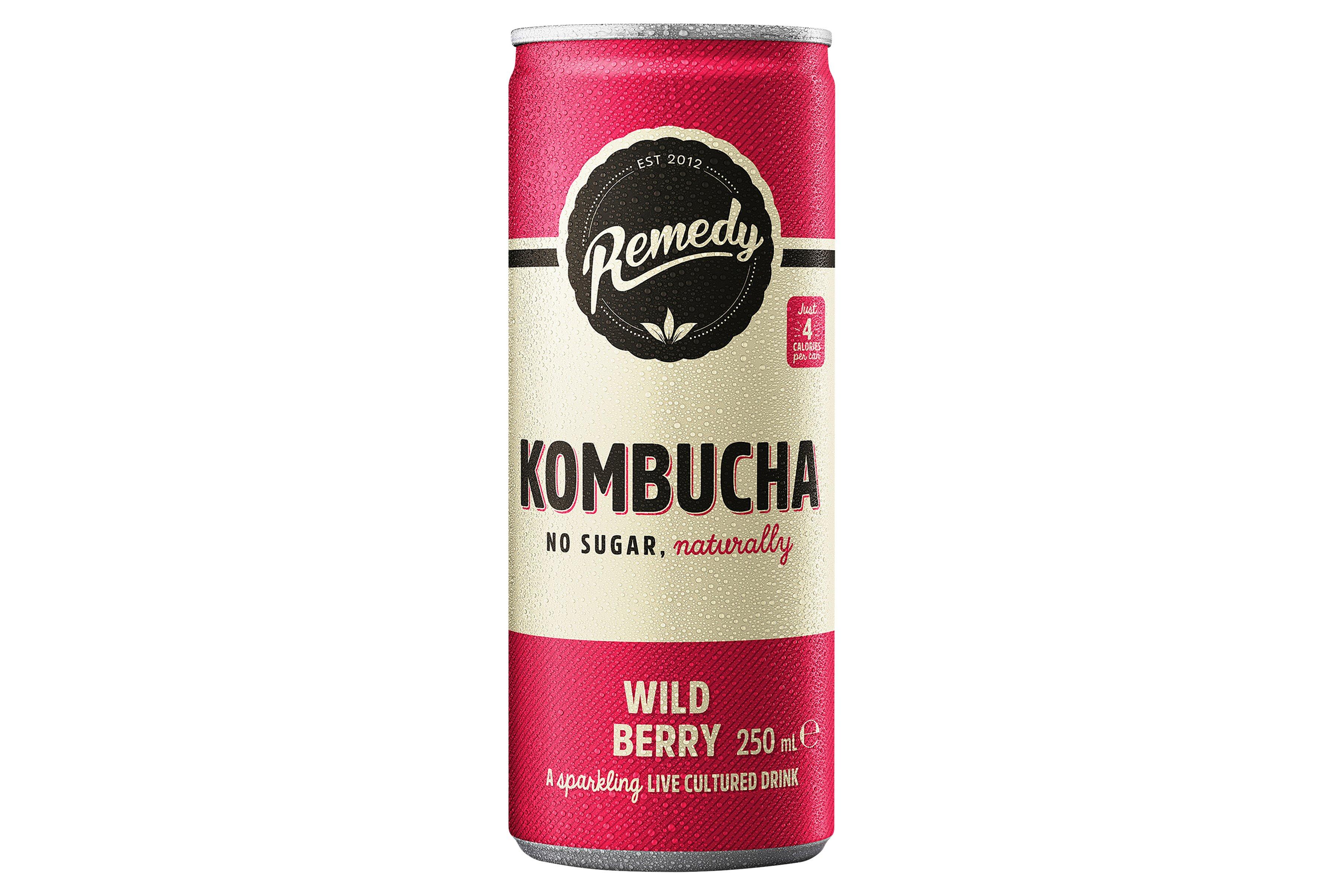 Remedy Kombucha Wild Berry 250ml