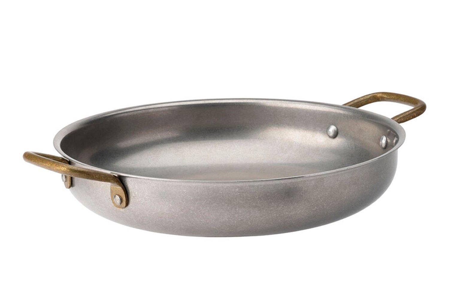 Steelite Vintage Brass Handled Round Dish 9"