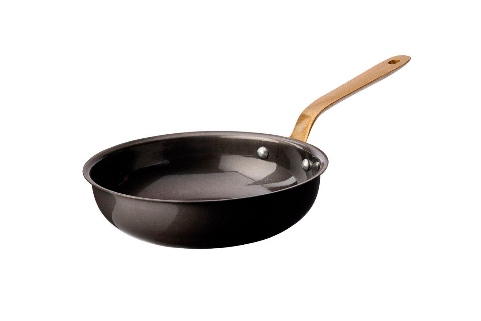 Steelite Black Vintage Steel Mini Fry Pan 6"