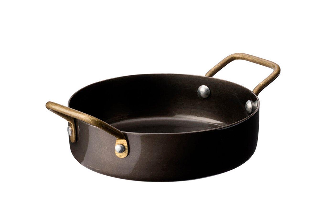 Steelite Black Steel Mini Casserole Dish 5"