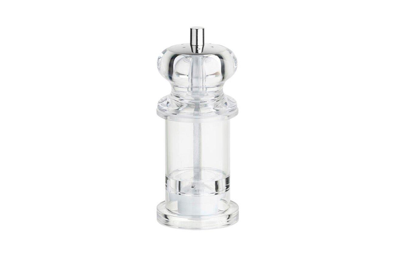 Steelite Clear Acrylic Combo Salt/Pepper Grinder