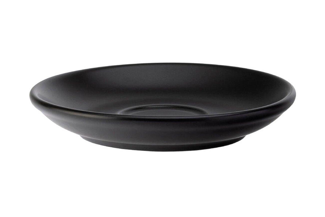 Steelite Barista Espresso Matt Black Saucer 4.75"
