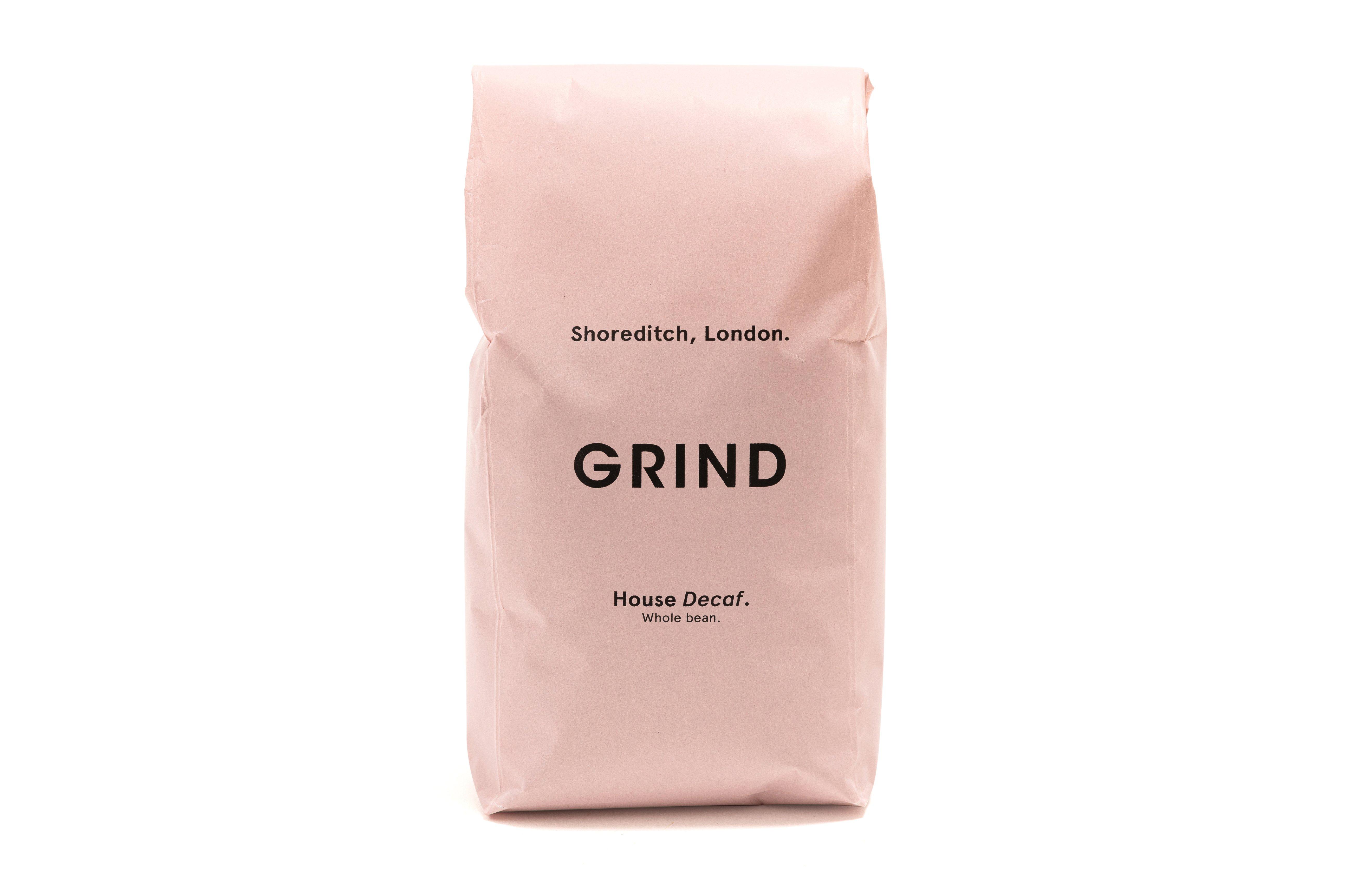 Grind House Decaf Whole Bean Coffee 1kg