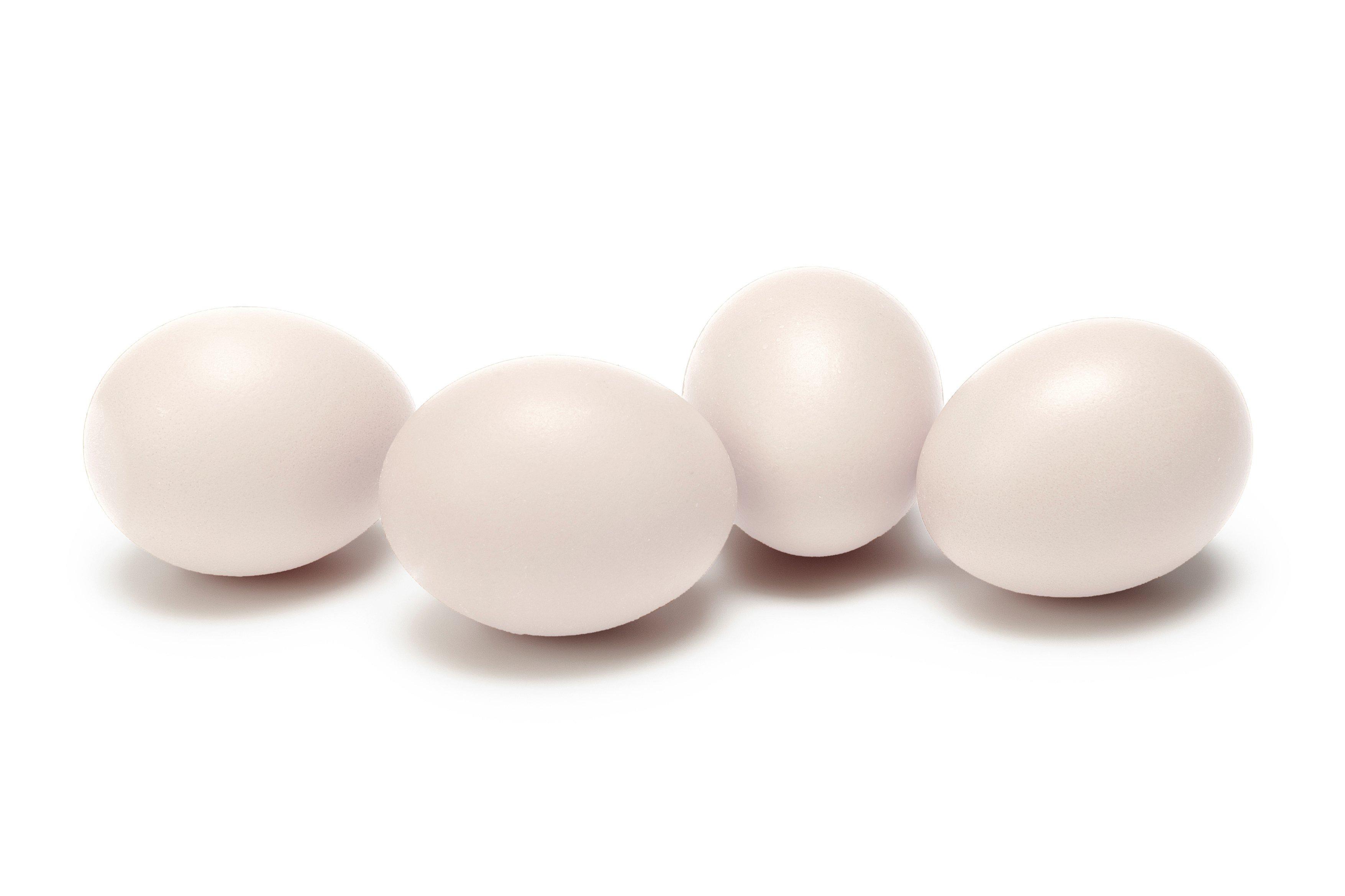 White Medium Caged Eggs 180