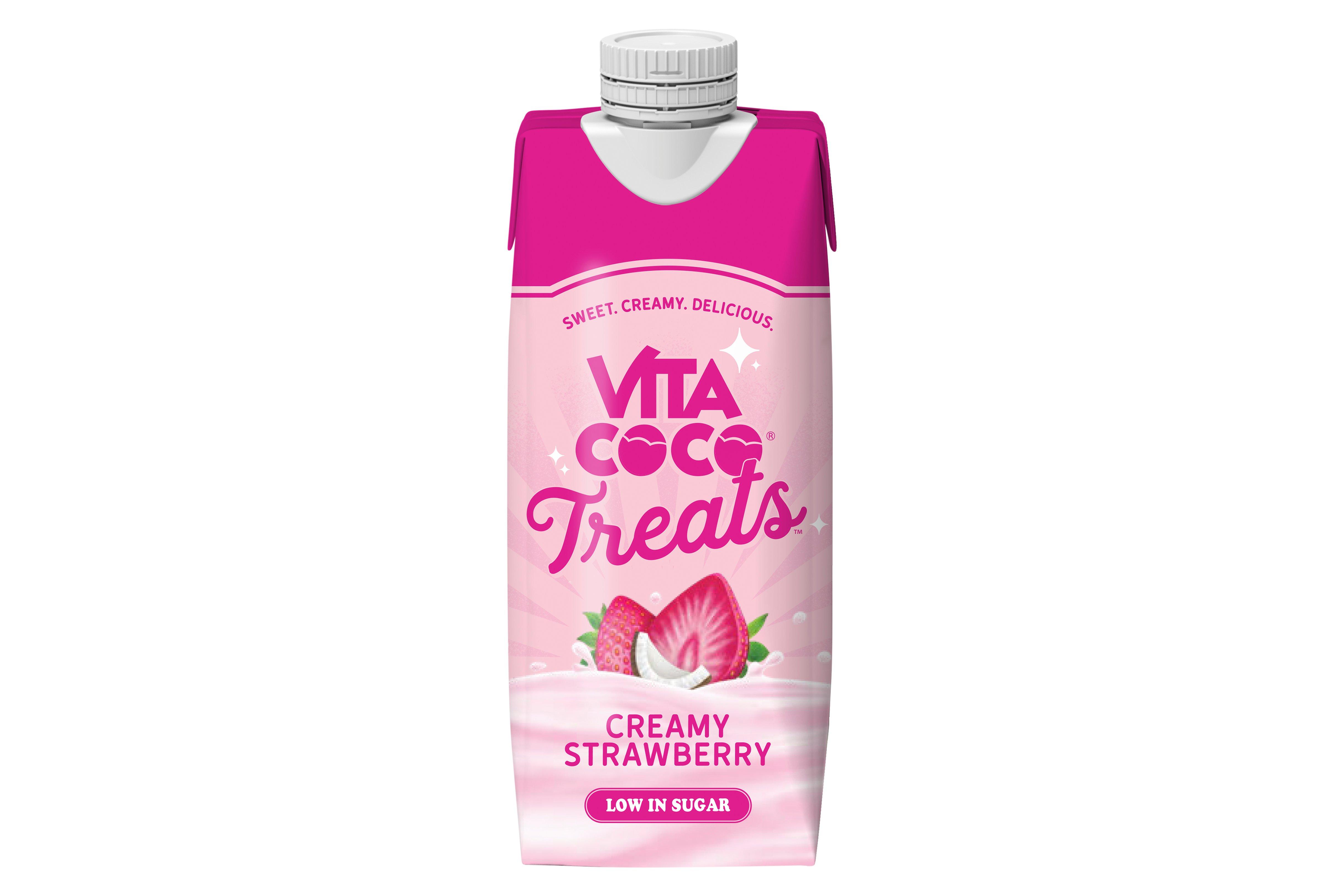 Vita Coco Treats Creamy Strawberry Coconut Water 330ml