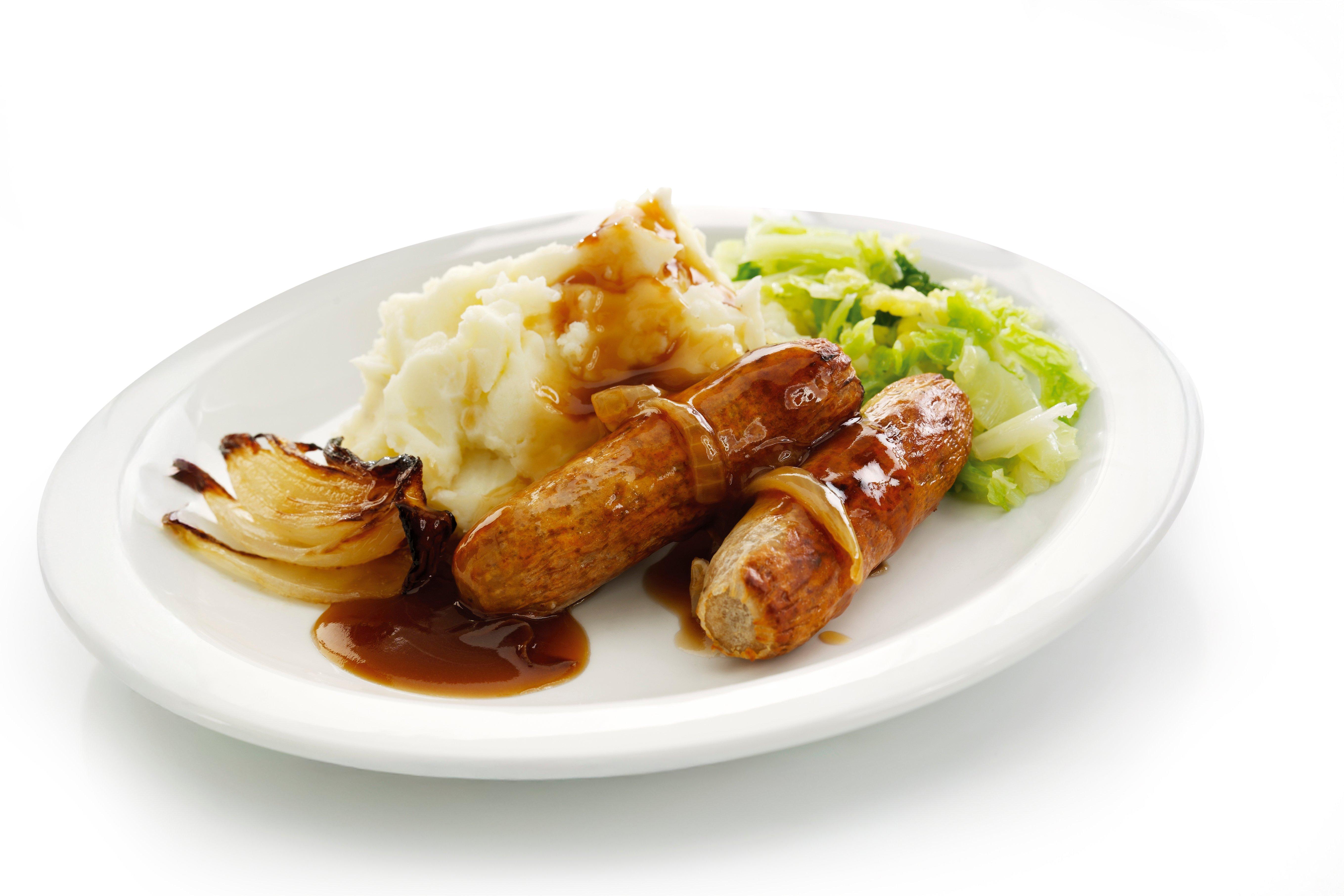 Sysco Premium British 85% Pork Sausage 8s