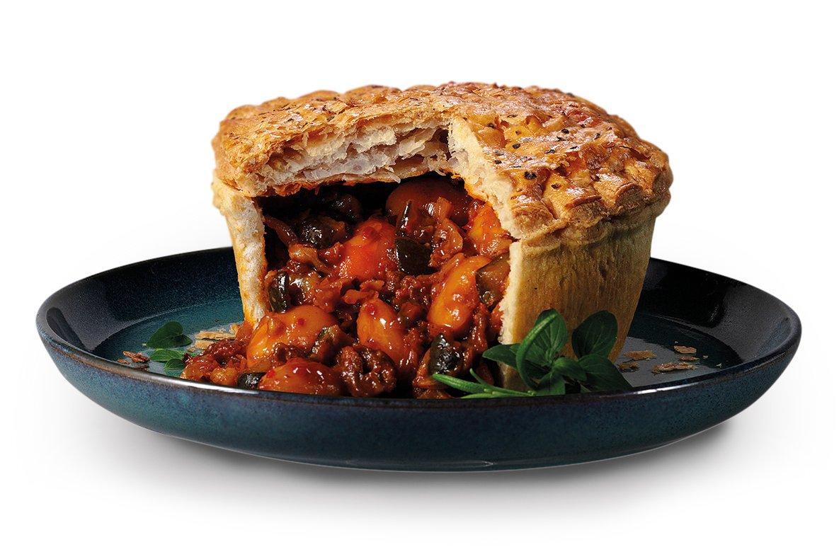 Symplicity Plant Based Chorizo Courgette Butterbean Pie