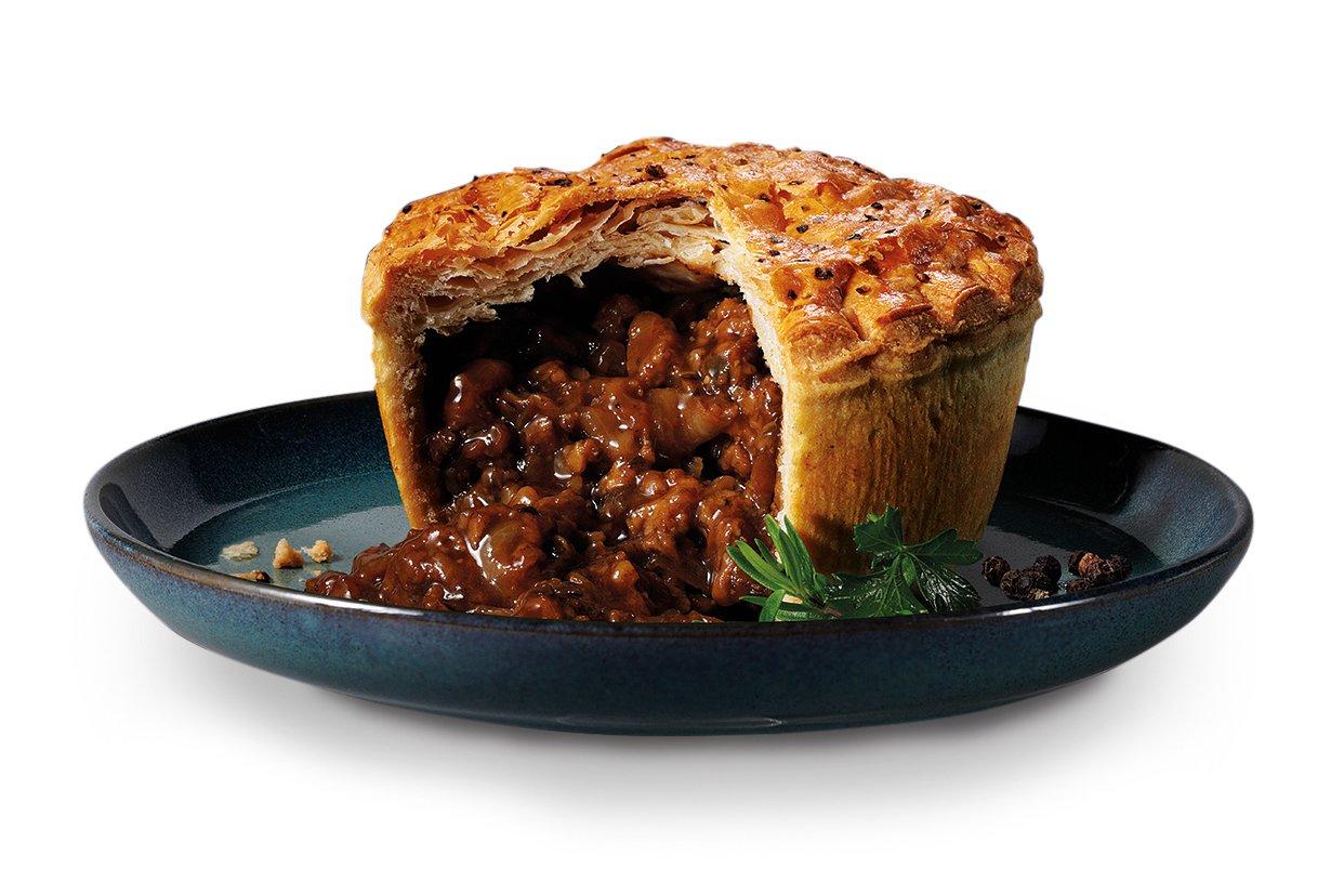 Symplicity Plant Based Mince, Onion & Stout Pie