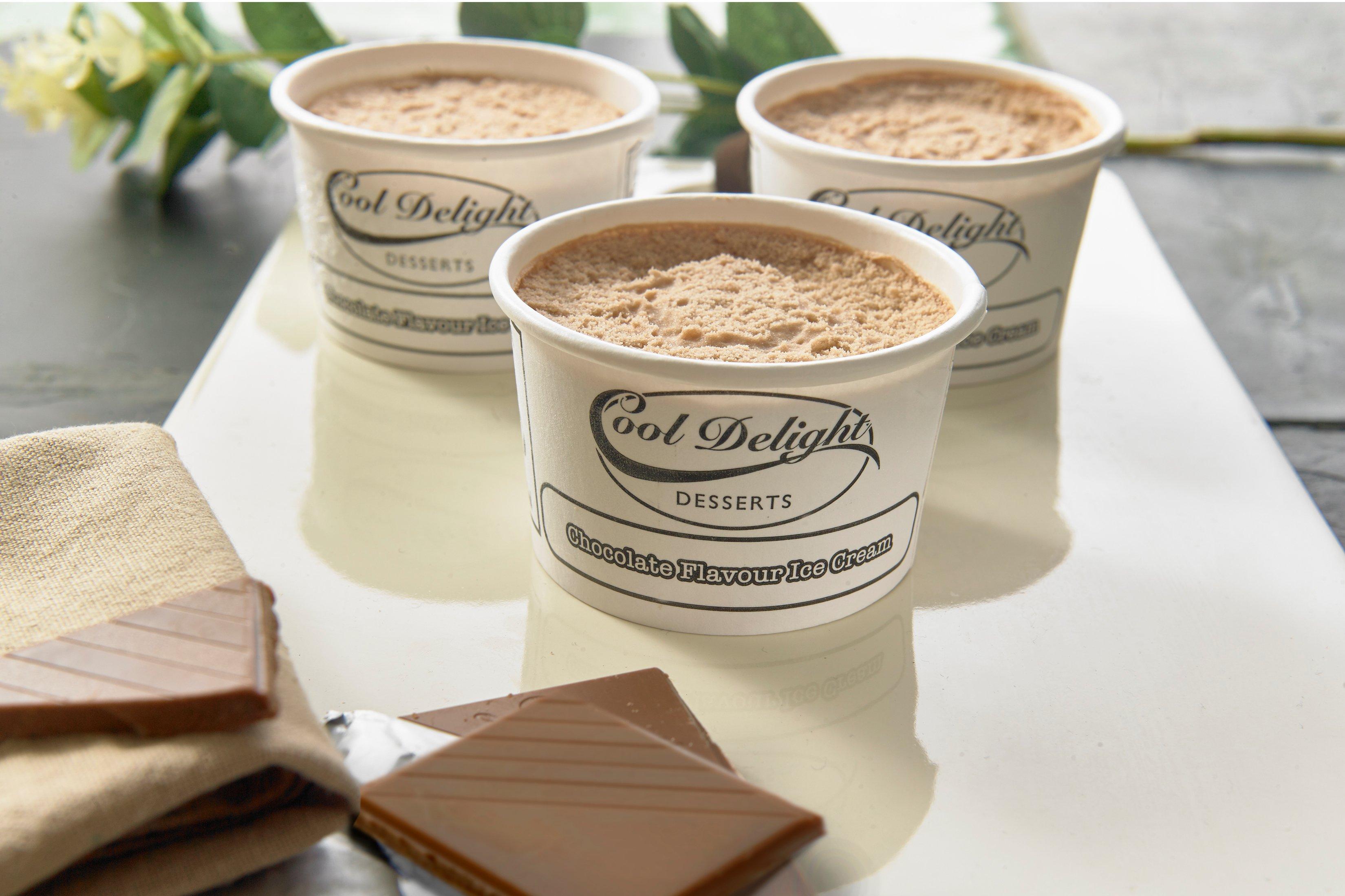Cooldelight Chocolate Ice Cream Tubs