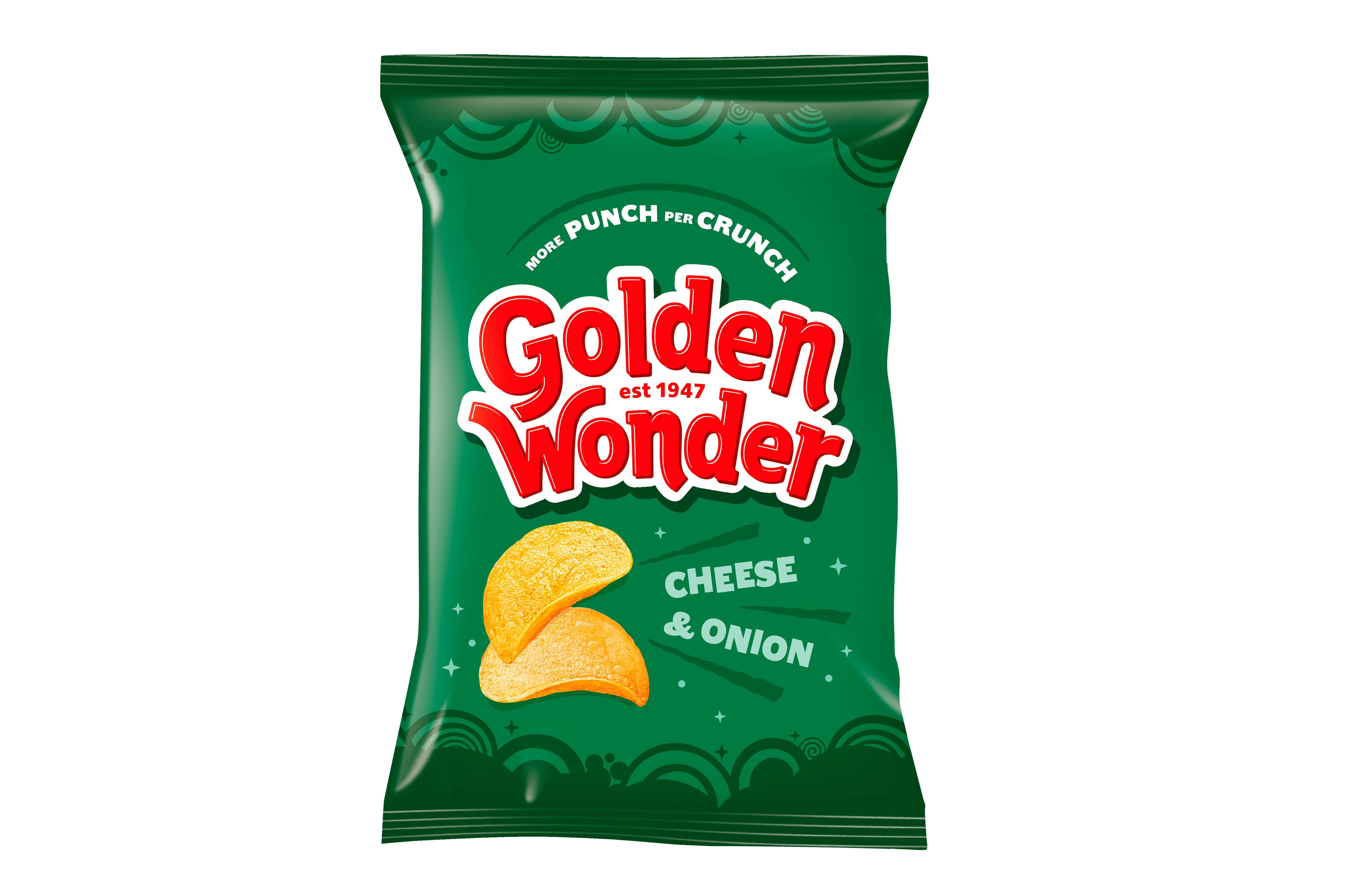 Golden Wonder Cheese & Onion 32.5g