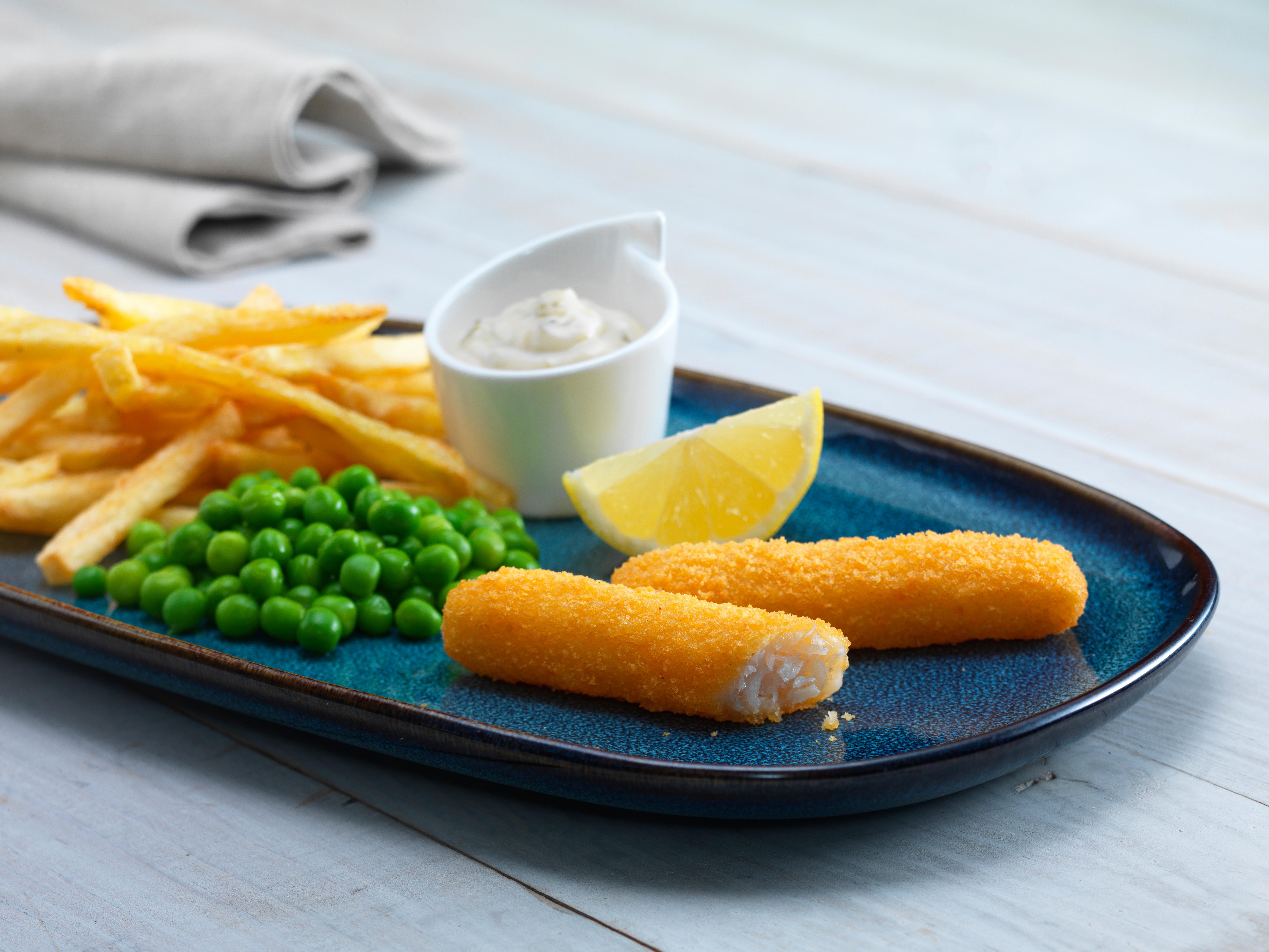 Crown Foods MSC Bread Alaska Pollock Fish Finger