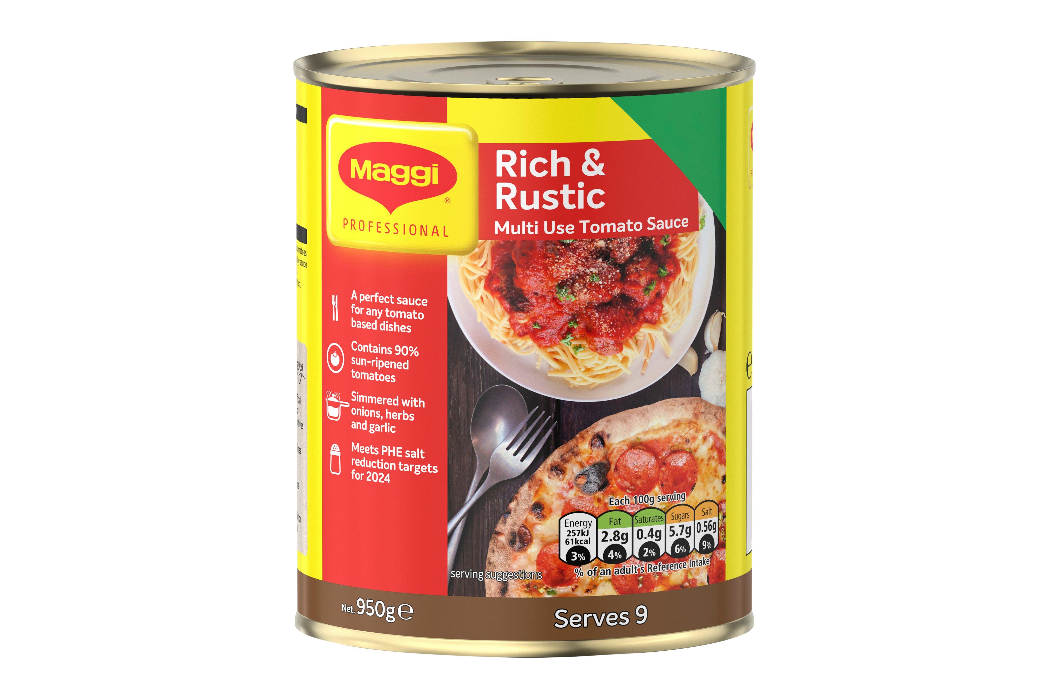 Maggi Rich & Rustic Multi Use Tomato Sauce 950g