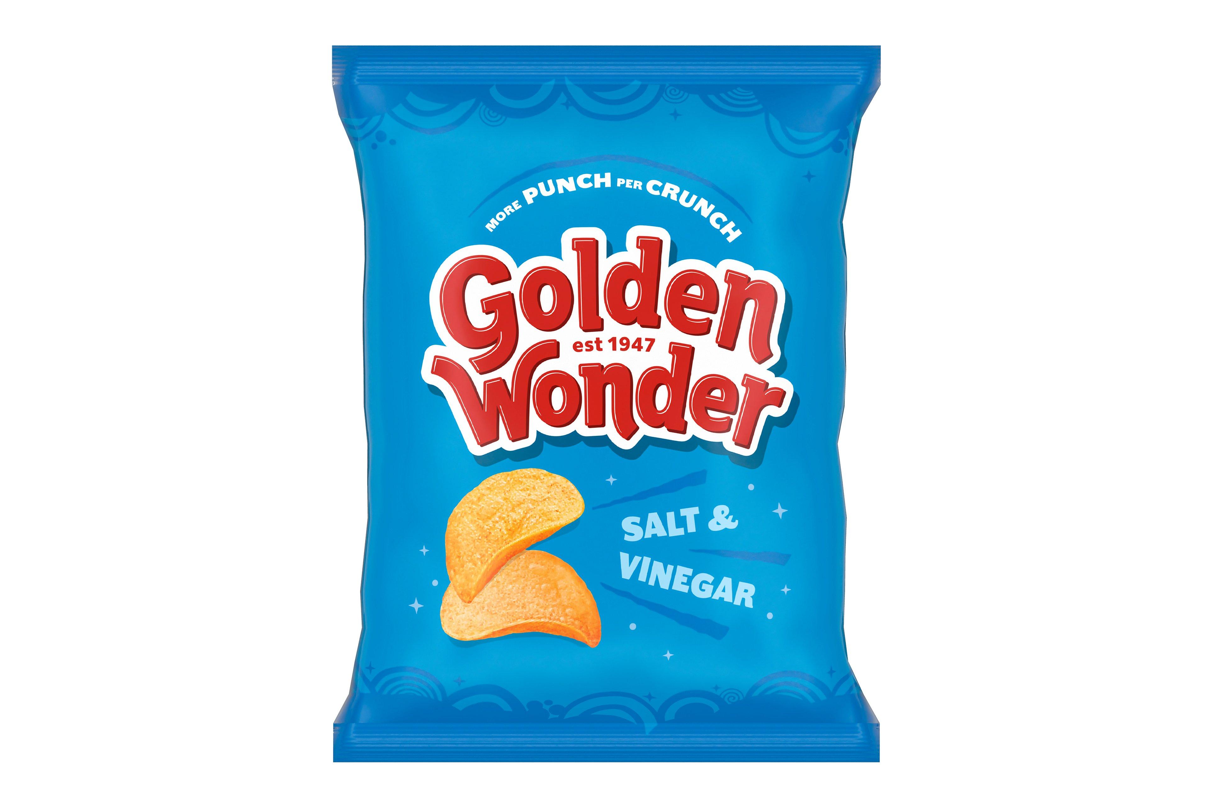 Golden Wonder Salt & Vinegar 32.5g