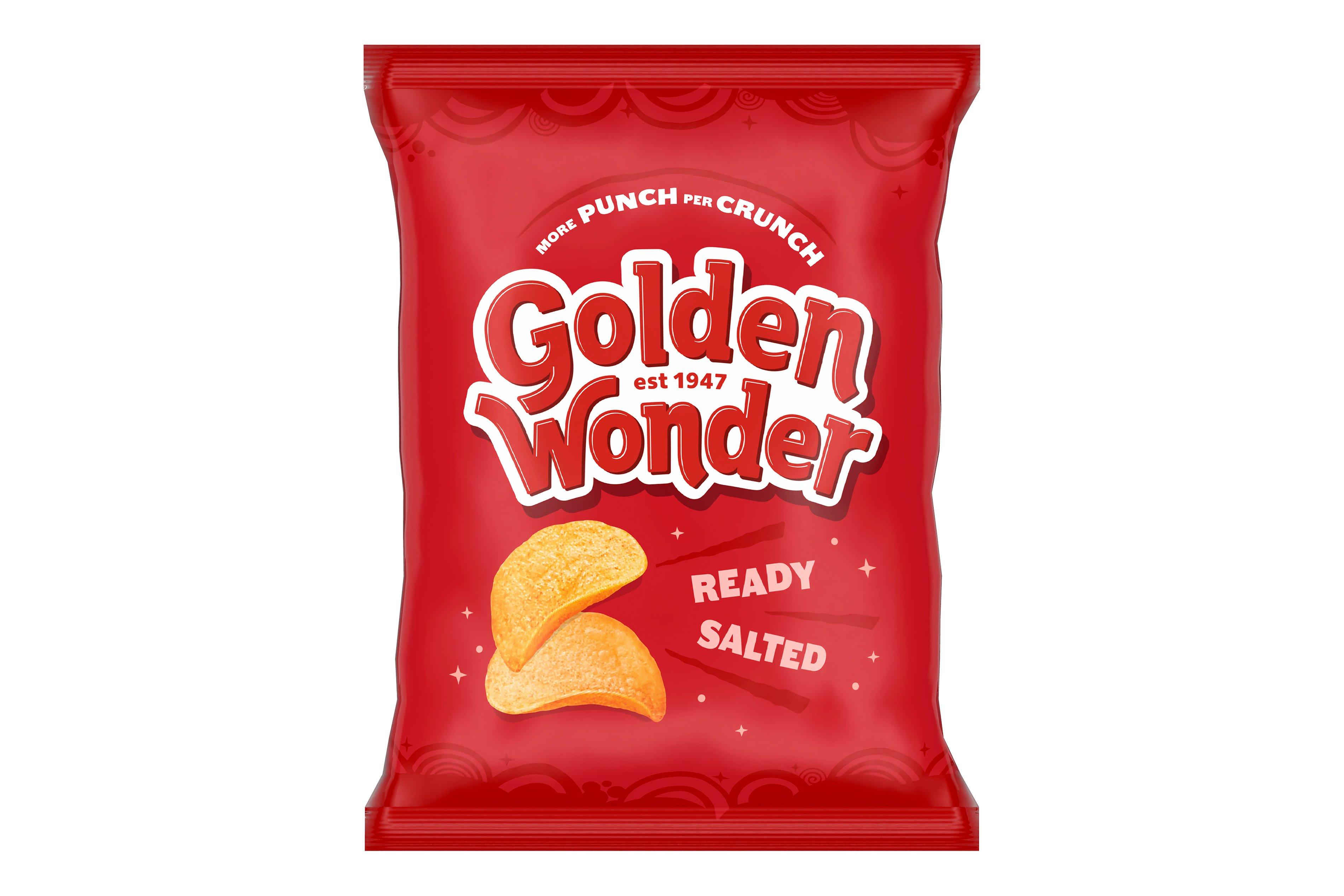 Golden Wonder Ready Salted 32.5g