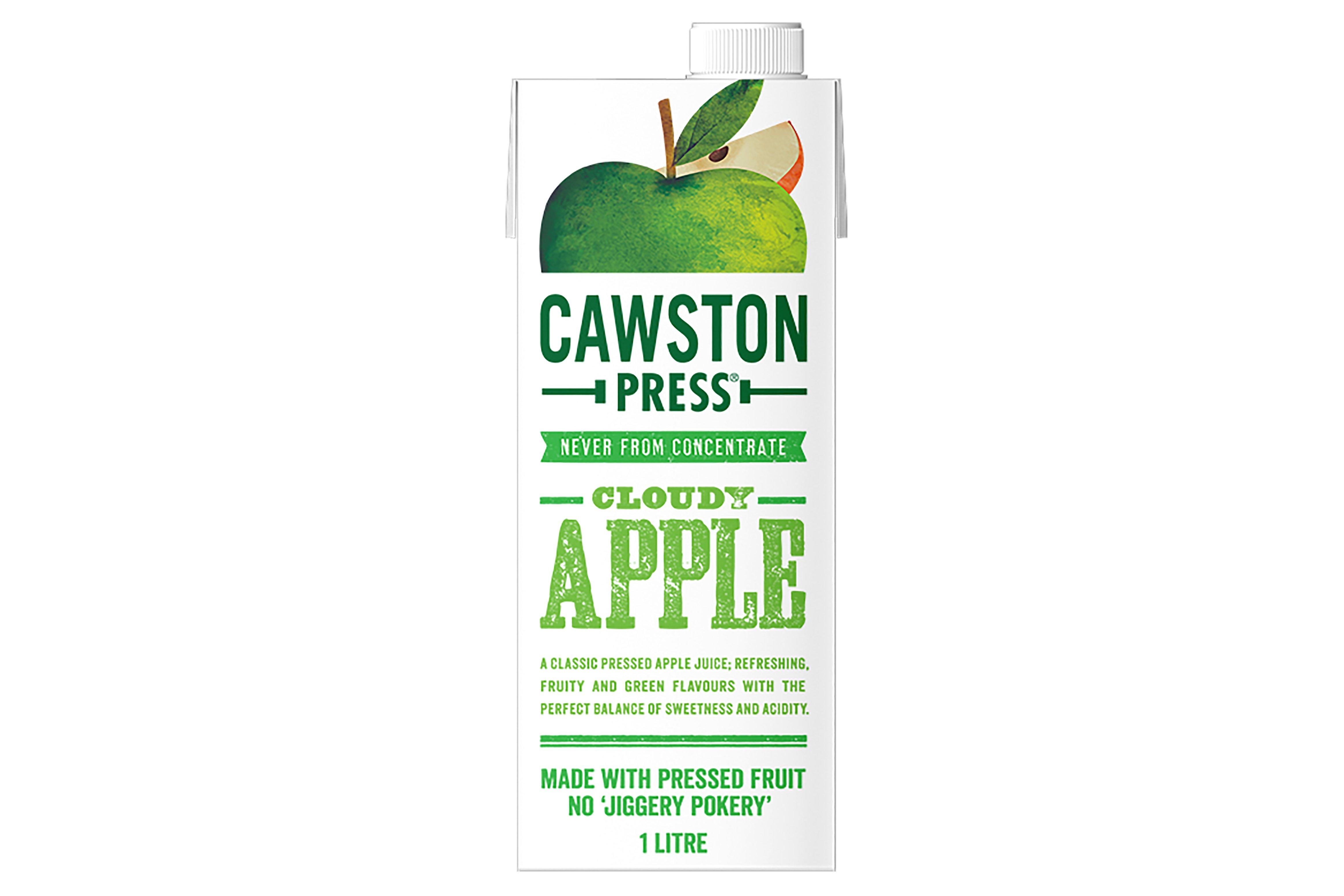 Cawston Press Cloudy Apple Juice 1ltr