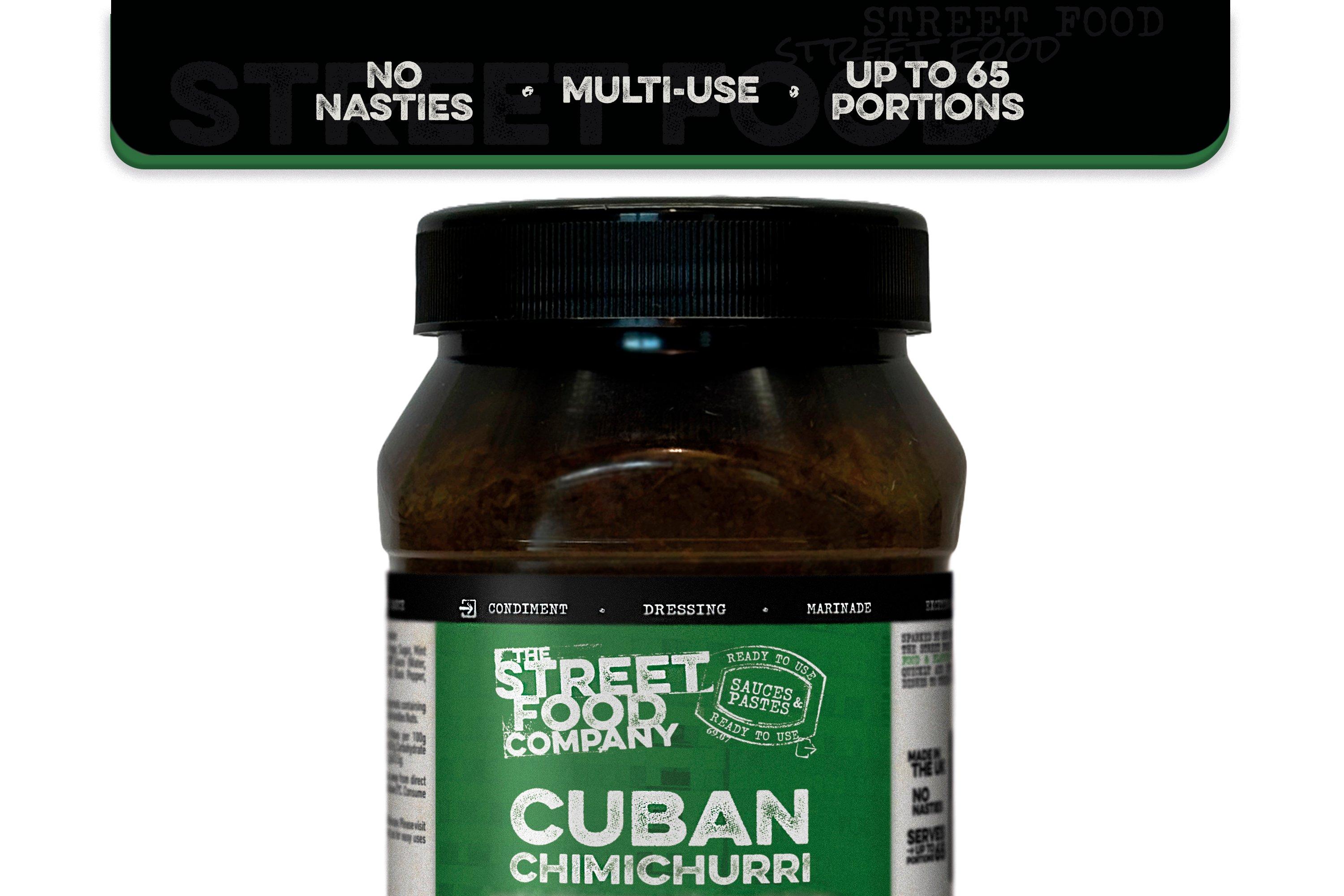 Street Food (2024 NEW LABEL) CUBAN CHIMICHURRI 4 x 1kg