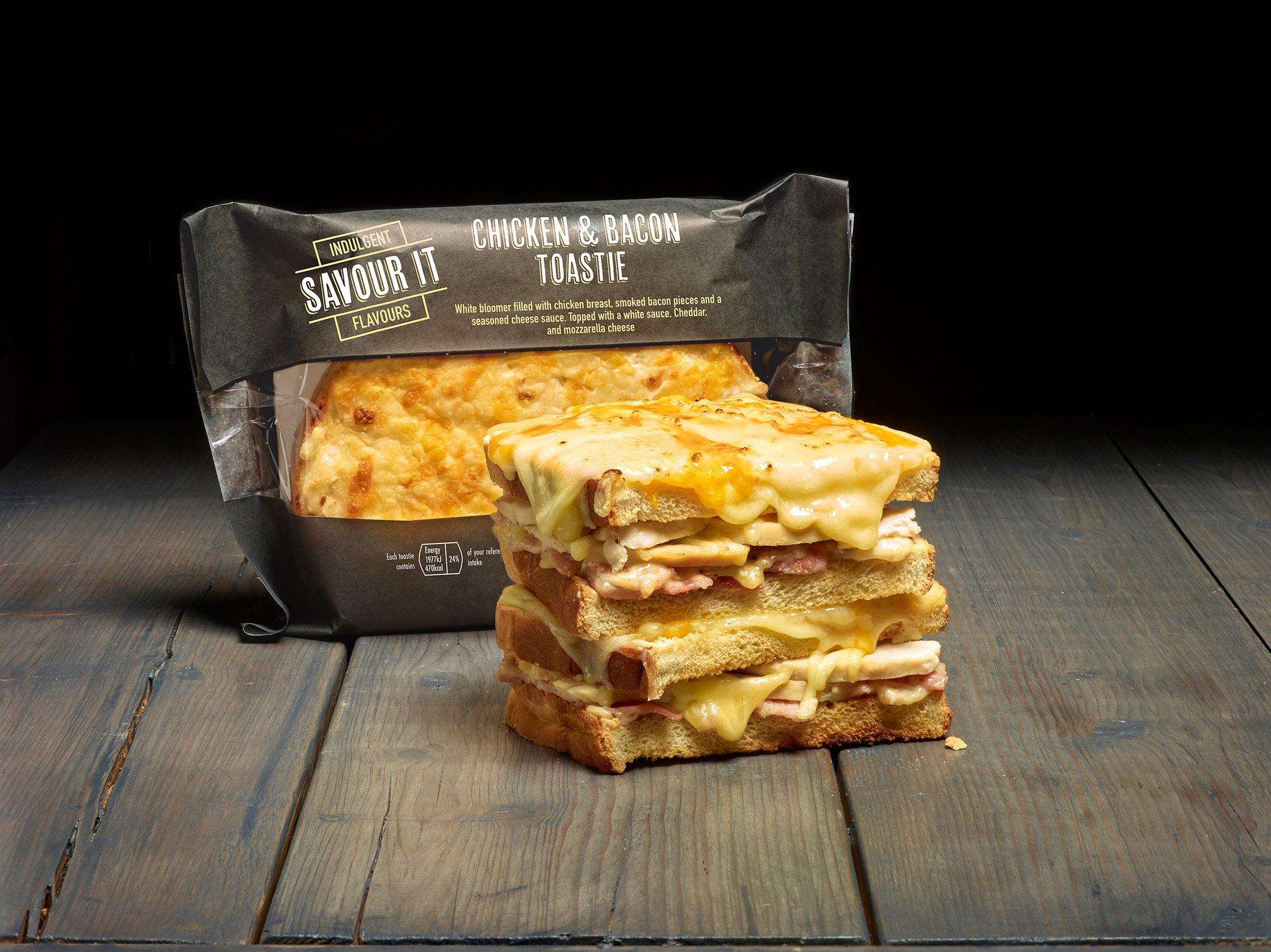 Savour It Chicken and Bacon Toastie