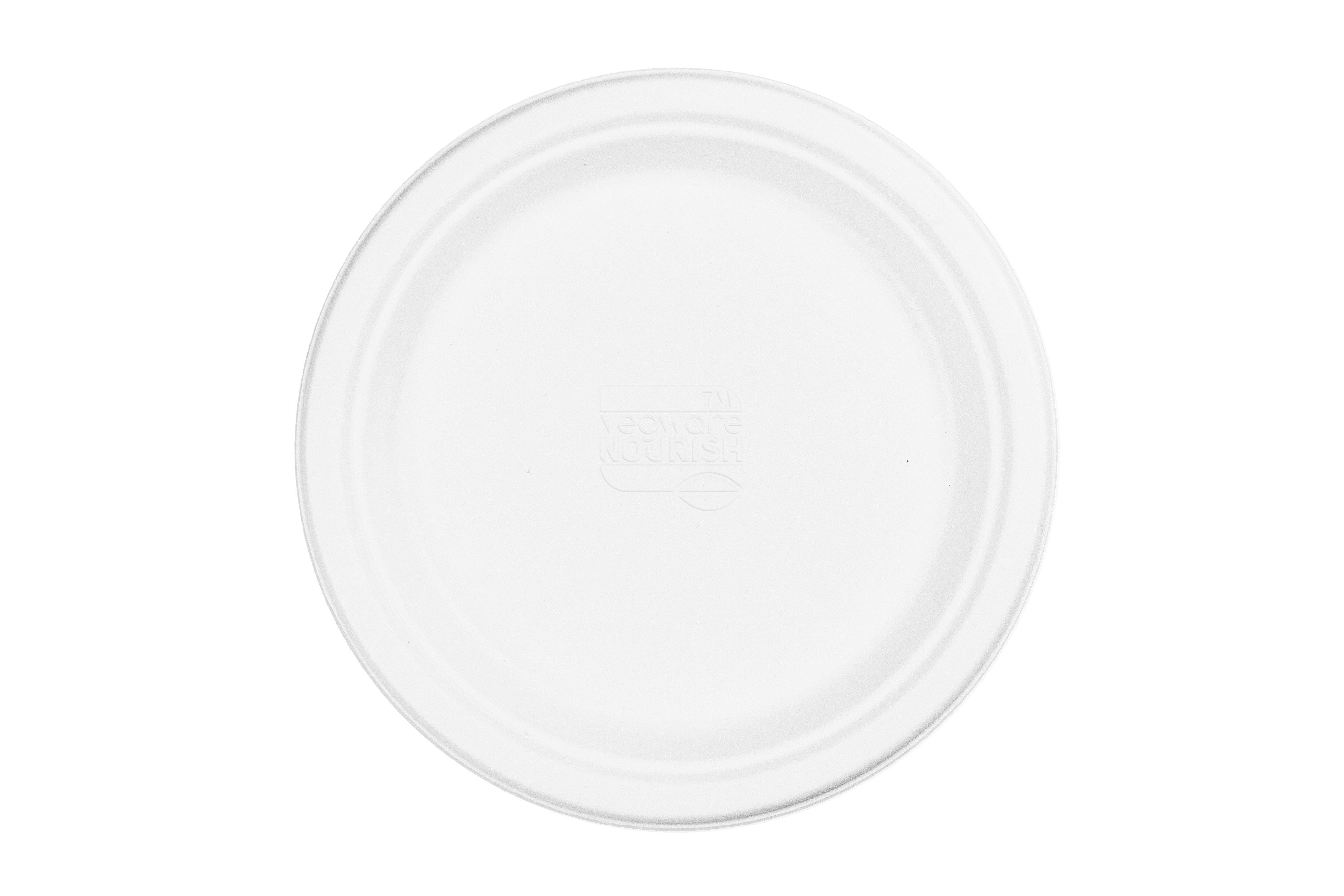 Vegware Nourish Moulded Fibre Plate 9 Inch
