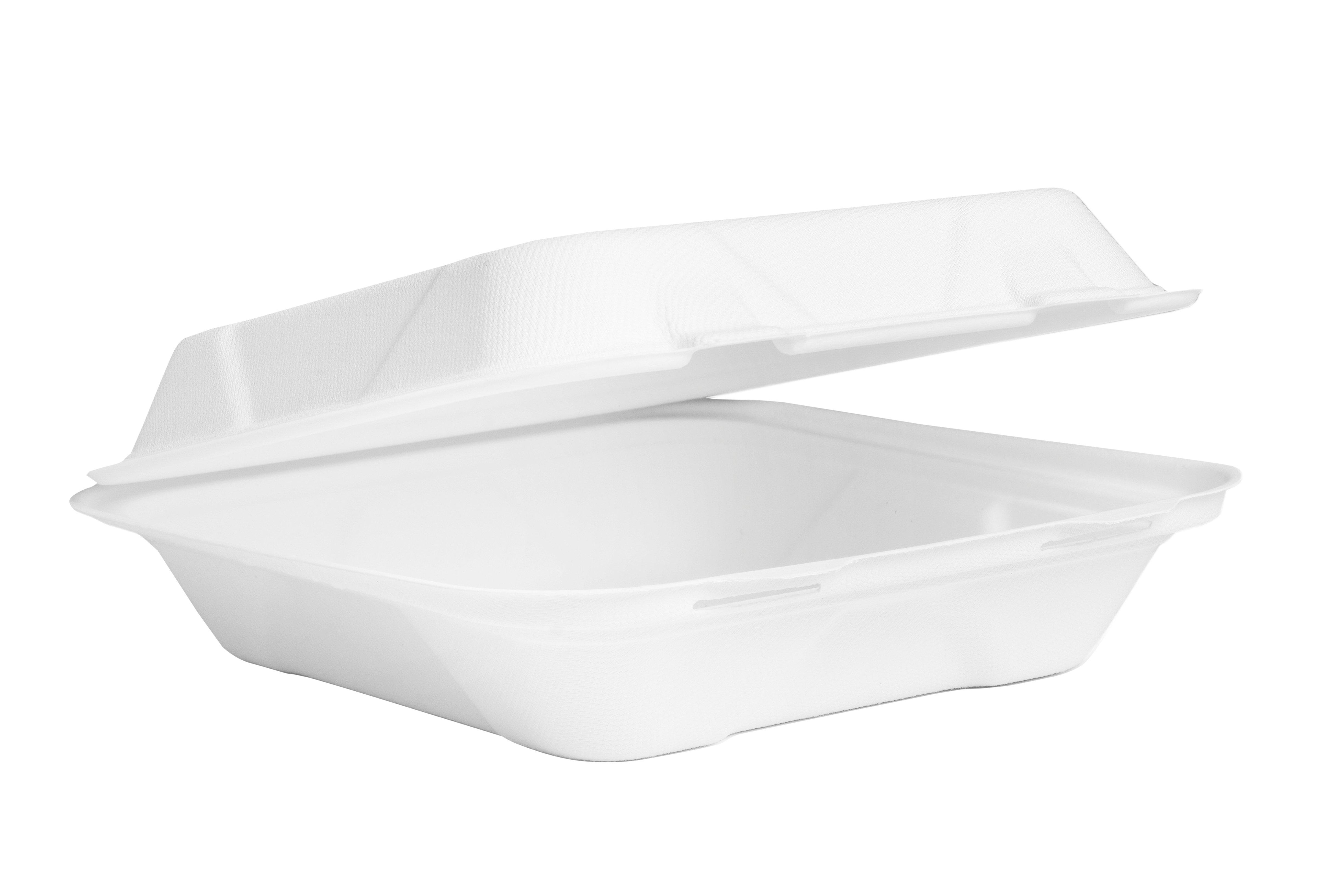 Vegware Nourish Moulded Fibre Lunch Box 8 Inch