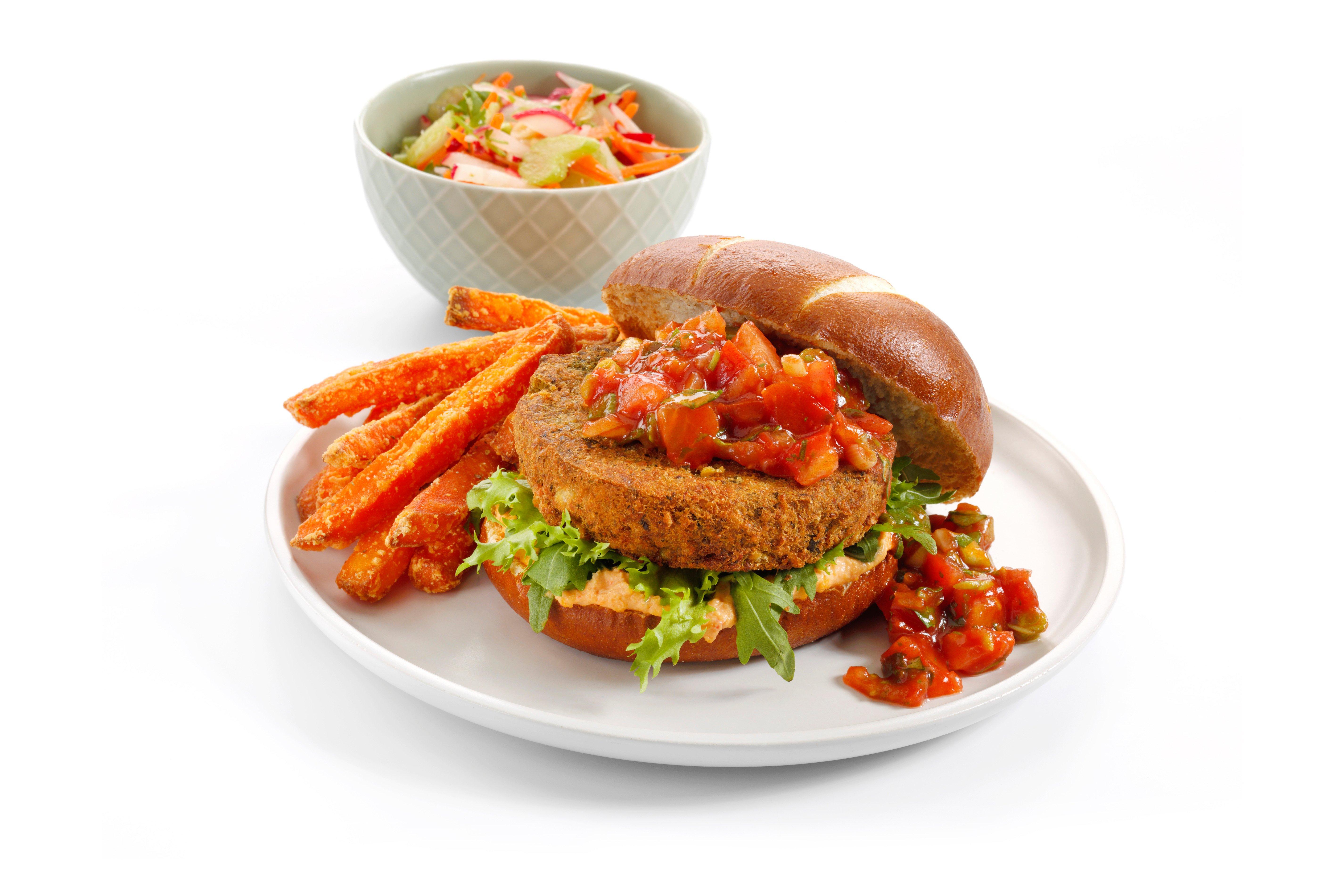 Sysco Classic Falafel & Spinach Burger