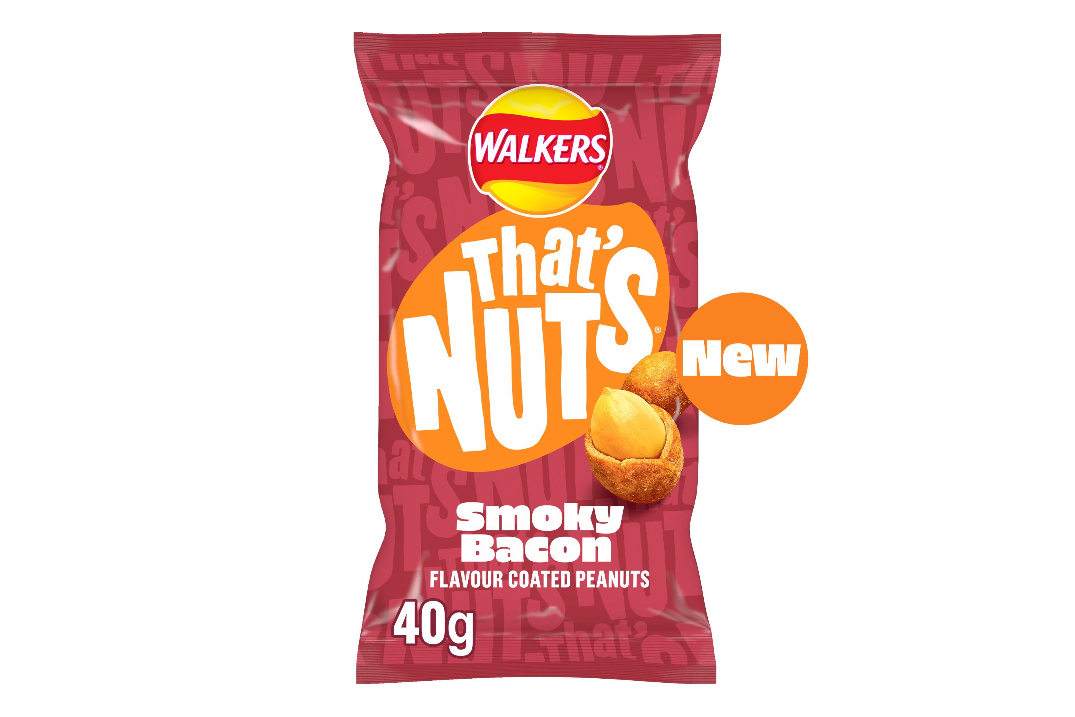 Walkers Thats Nuts Smoky Bacon 40g