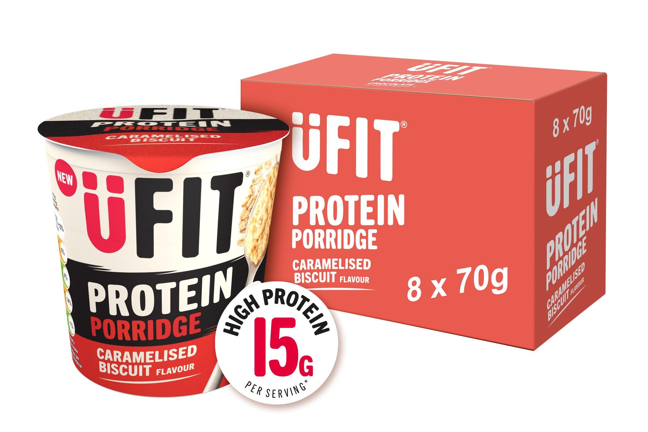 UFIT Caramelised Biscuit Protein Porridge 70g