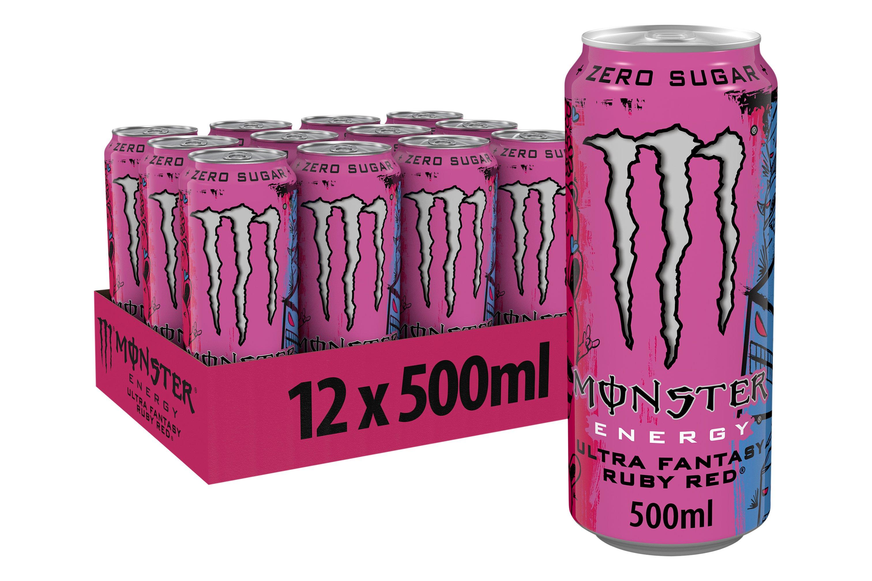 Monster Ruby Red Zero Sugar 500ml