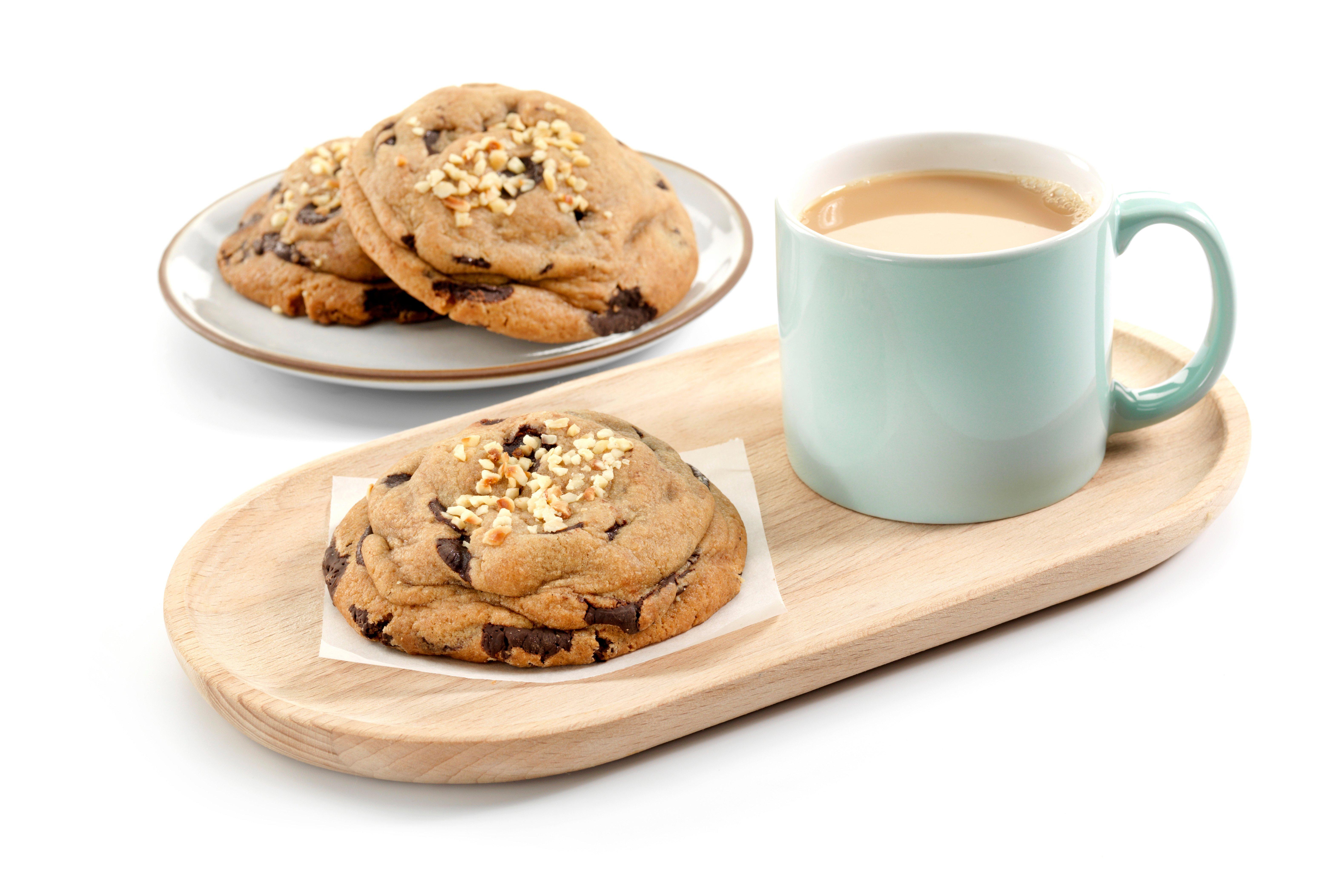 La Boulangerie  Chocolate Chip & Hazelnut Stuffed Cookies