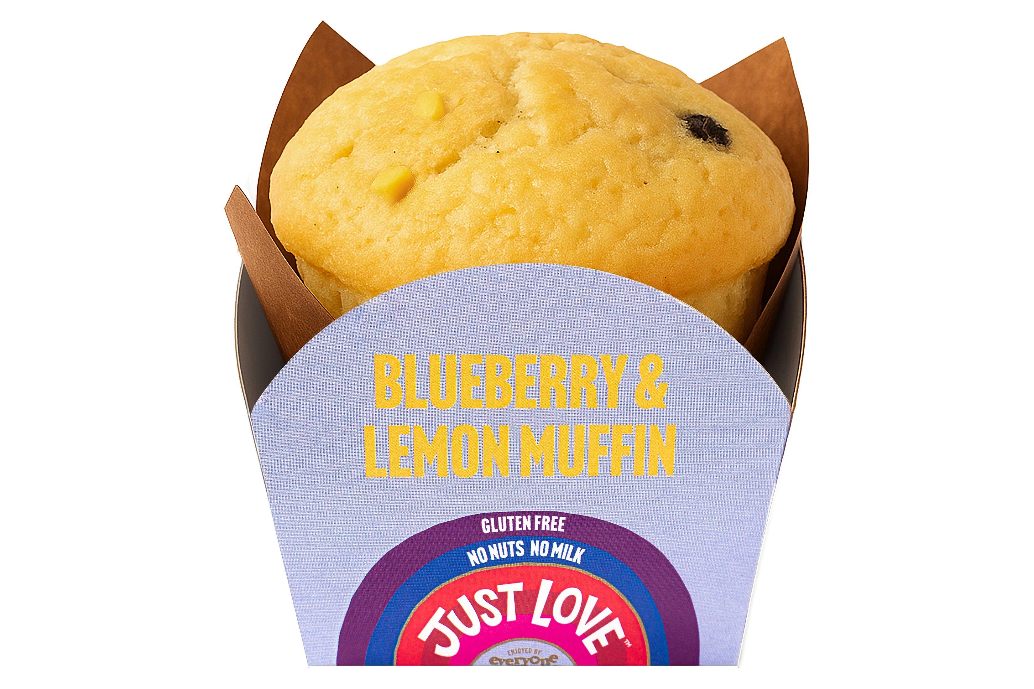 Just Love Gluten Free Blueberry & Lemon Muffin