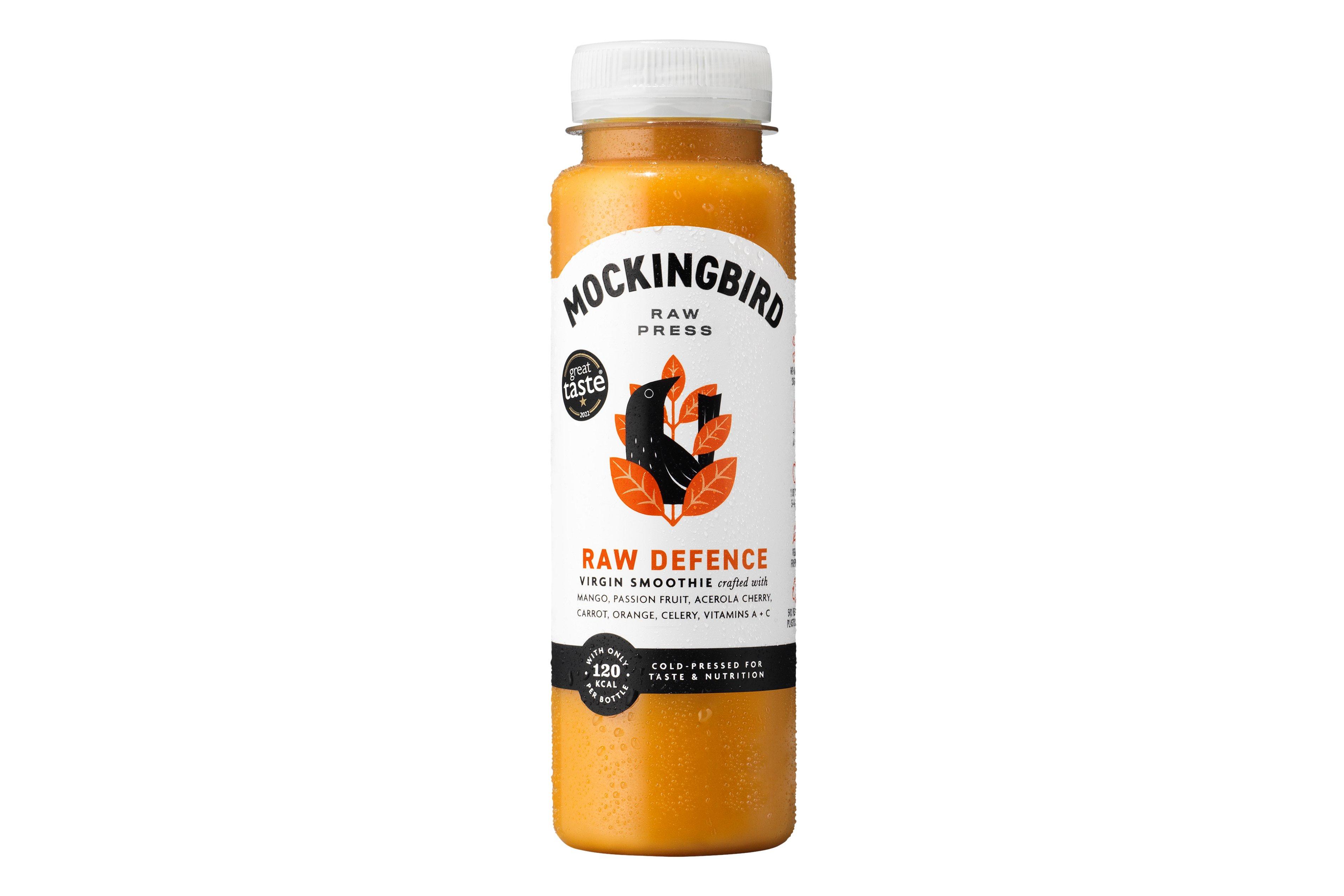Mockingbird Raw Defence Cold Pressed Smoothie 250ml