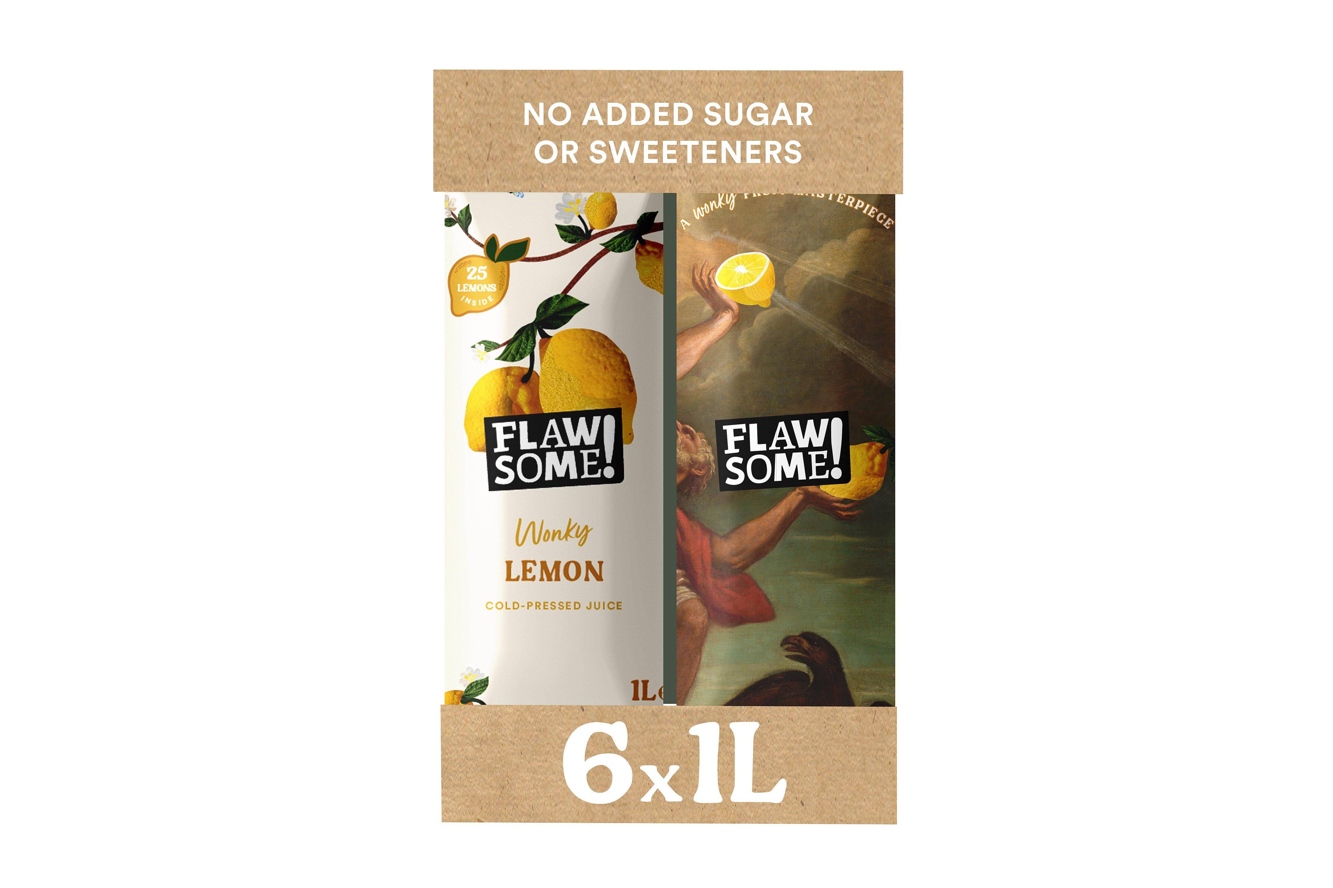 Flawsome Lemon Cold Press Juice 1ltr