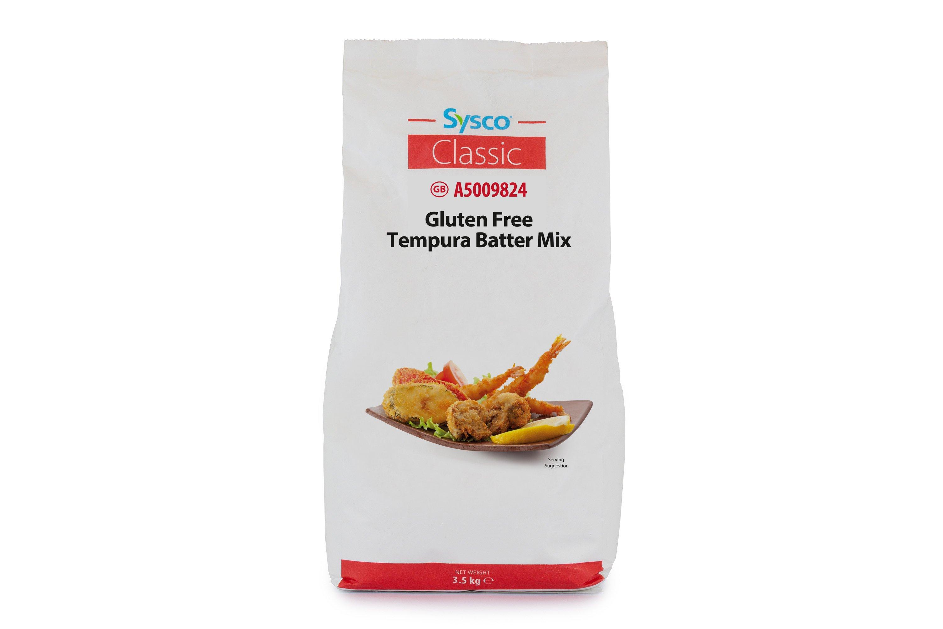 Sysco Classic Gluten Free Tempura Batter Mix 3.5kg