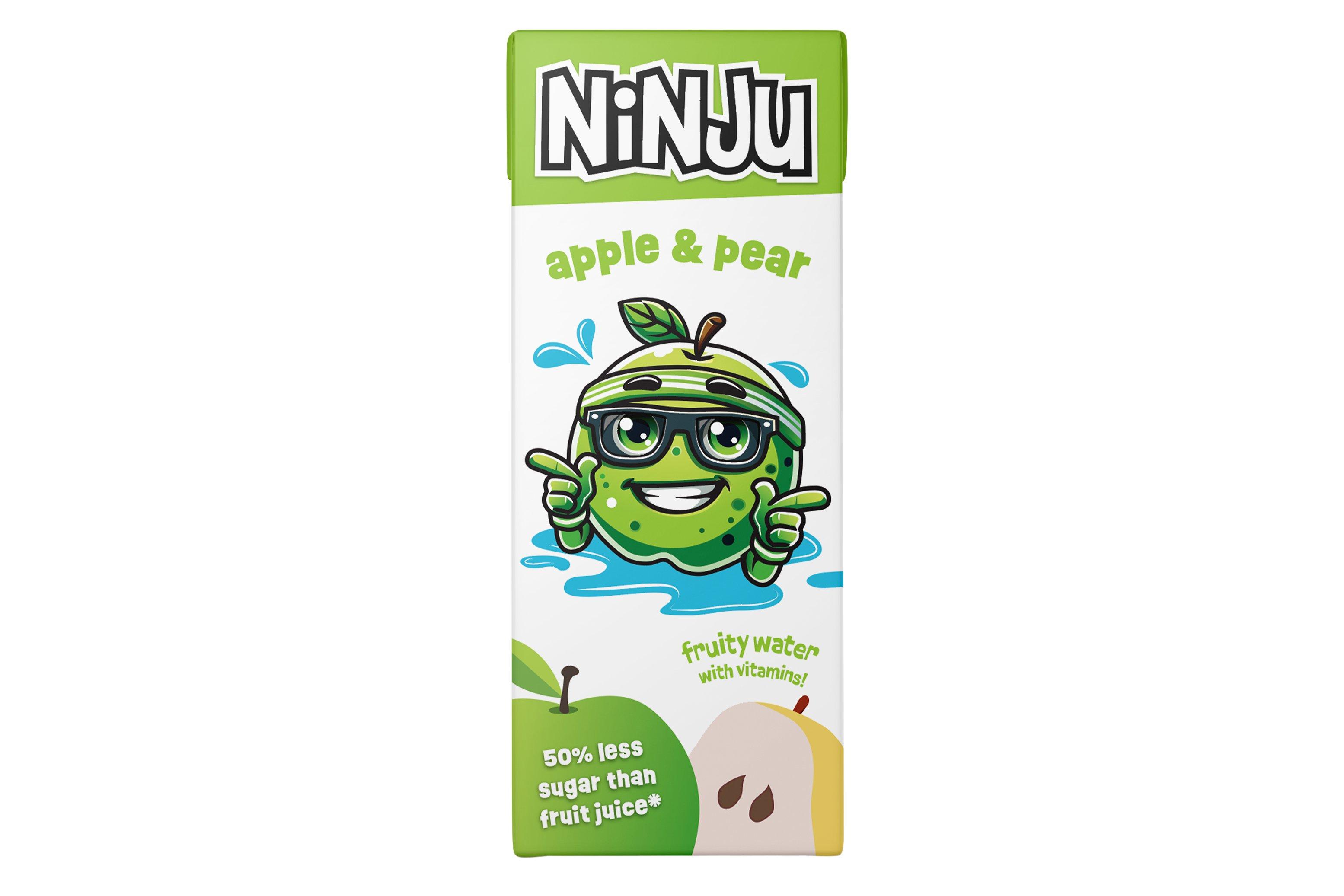 Ninju Apple & Pear Juice 200ml